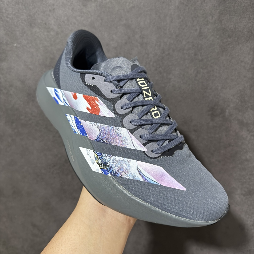 图片[3]-【公司级】Adidas Adizero Evo SL WOVEN M阿迪超轻透气缓震跑鞋 #以令人难以置信的138克重量，刷新了跑鞋轻量化的记录，阿迪在材料科学和工艺技术上的深厚积累。 #全新鞋款采用Lightweight Upper材料，让穿着者几乎能够体验到一种\”裸足\”的感觉 货号： KH8448 尺码：36 36.5 37 38 38.5 39 40 40.5 41 42 42.5 43 44 44.5 45-选品中心