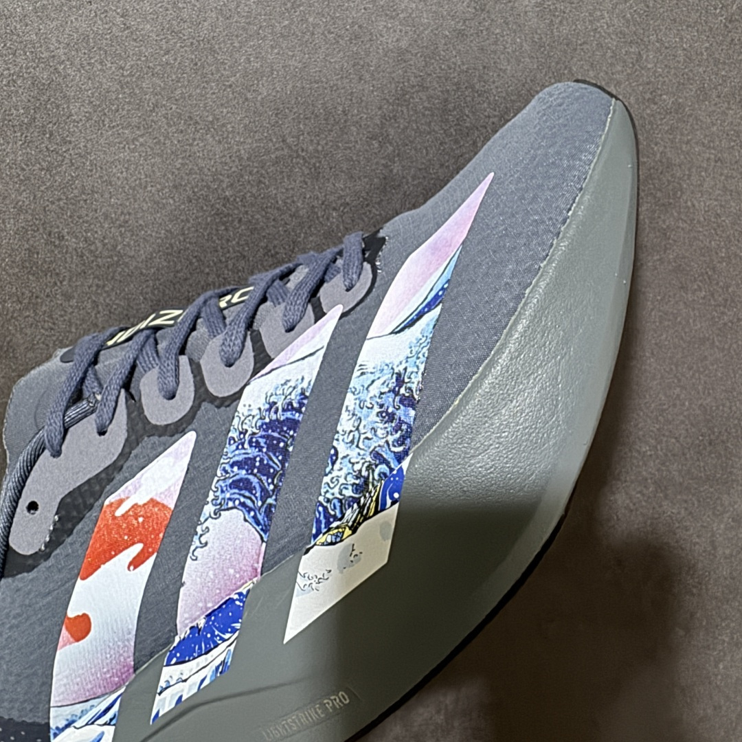图片[8]-【公司级】Adidas Adizero Evo SL WOVEN M阿迪超轻透气缓震跑鞋 #以令人难以置信的138克重量，刷新了跑鞋轻量化的记录，阿迪在材料科学和工艺技术上的深厚积累。 #全新鞋款采用Lightweight Upper材料，让穿着者几乎能够体验到一种\”裸足\”的感觉 货号： KH8448 尺码：36 36.5 37 38 38.5 39 40 40.5 41 42 42.5 43 44 44.5 45-选品中心