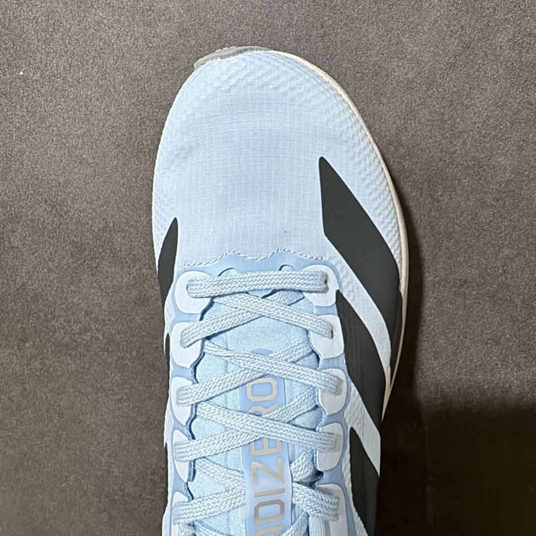图片[5]-【公司级】Adidas Adizero Evo SL WOVEN M阿迪超轻透气缓震跑鞋 #以令人难以置信的138克重量，刷新了跑鞋轻量化的记录，阿迪在材料科学和工艺技术上的深厚积累。 #全新鞋款采用Lightweight Upper材料，让穿着者几乎能够体验到一种\”裸足\”的感觉 货号： KI1491 尺码：36 36.5 37 38 38.5 39 40 40.5 41 42 42.5 43 44 44.5 45-选品中心