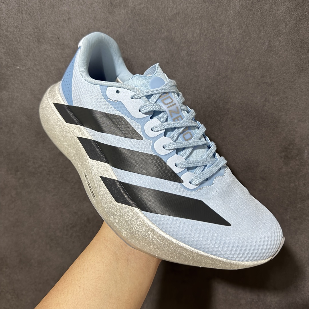 图片[3]-【公司级】Adidas Adizero Evo SL WOVEN M阿迪超轻透气缓震跑鞋 #以令人难以置信的138克重量，刷新了跑鞋轻量化的记录，阿迪在材料科学和工艺技术上的深厚积累。 #全新鞋款采用Lightweight Upper材料，让穿着者几乎能够体验到一种\”裸足\”的感觉 货号： KI1491 尺码：36 36.5 37 38 38.5 39 40 40.5 41 42 42.5 43 44 44.5 45-选品中心