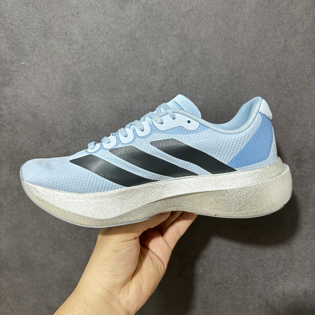 图片[2]-【公司级】Adidas Adizero Evo SL WOVEN M阿迪超轻透气缓震跑鞋 #以令人难以置信的138克重量，刷新了跑鞋轻量化的记录，阿迪在材料科学和工艺技术上的深厚积累。 #全新鞋款采用Lightweight Upper材料，让穿着者几乎能够体验到一种\”裸足\”的感觉 货号： KI1491 尺码：36 36.5 37 38 38.5 39 40 40.5 41 42 42.5 43 44 44.5 45-选品中心
