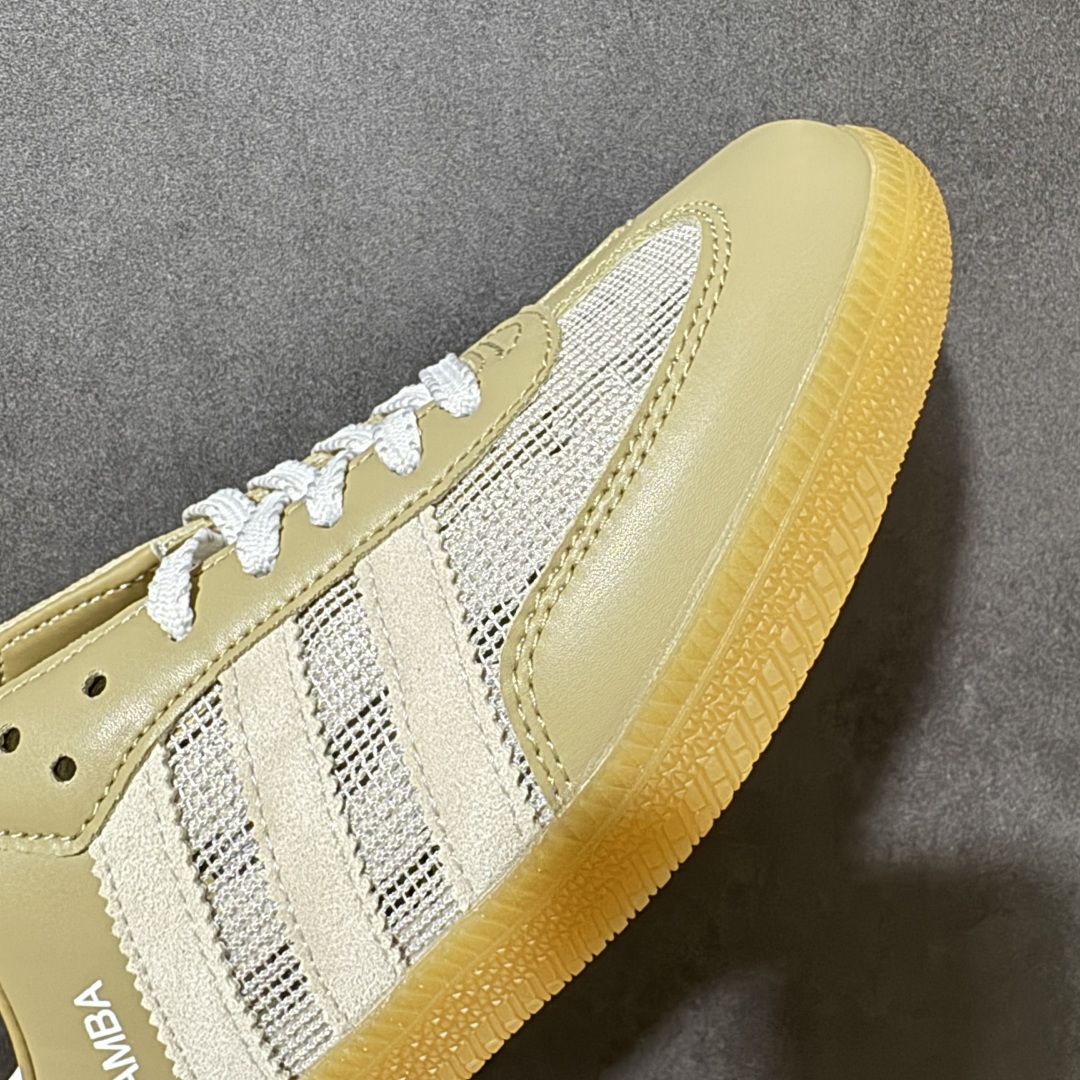 图片[8]-【公司级】Adidas Originals Samba OG Mule 镂空编织 桑巴舞系列 阿迪达斯 三叶草 低帮休闲半拖 货号： HP5054 尺码： 35.5 36 36.5 37 38 38.5 39 40 40.5 41 42 42.5 43 44 45-选品中心