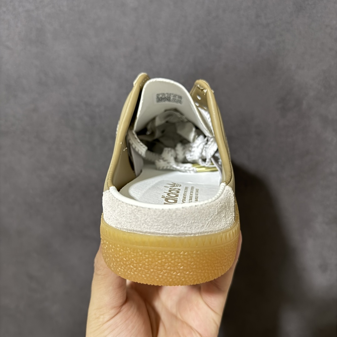 图片[4]-【公司级】Adidas Originals Samba OG Mule 镂空编织 桑巴舞系列 阿迪达斯 三叶草 低帮休闲半拖 货号： HP5054 尺码： 35.5 36 36.5 37 38 38.5 39 40 40.5 41 42 42.5 43 44 45-选品中心