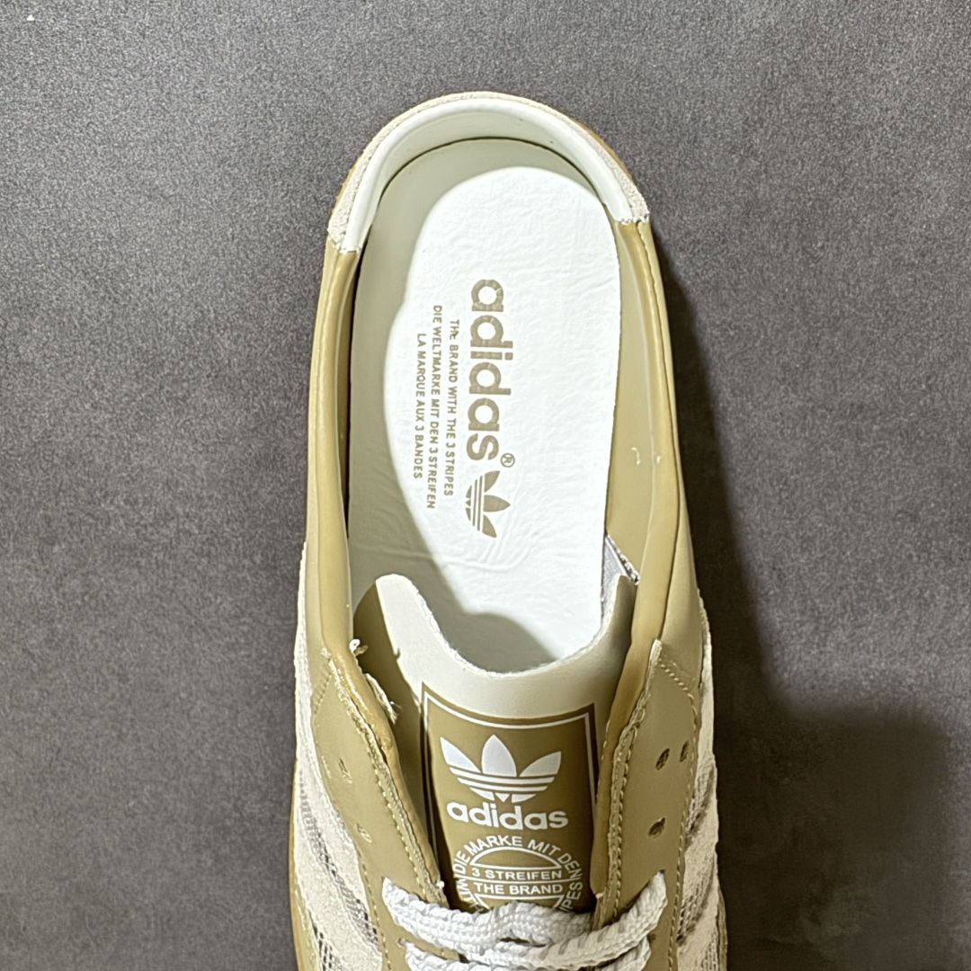 图片[6]-【公司级】Adidas Originals Samba OG Mule 镂空编织 桑巴舞系列 阿迪达斯 三叶草 低帮休闲半拖 货号： HP5054 尺码： 35.5 36 36.5 37 38 38.5 39 40 40.5 41 42 42.5 43 44 45-选品中心