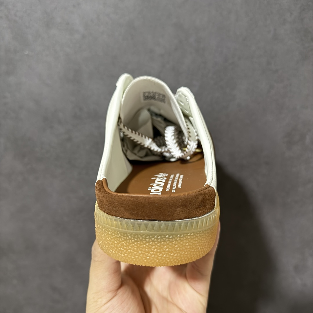 图片[4]-【公司级】Adidas Originals Samba OG Mule 镂空编织 桑巴舞系列 阿迪达斯 三叶草 低帮休闲半拖 货号： HP5050 尺码： 35.5 36 36.5 37 38 38.5 39 40 40.5 41 42 42.5 43 44 45-选品中心