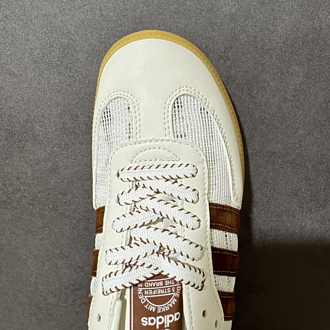 图片[5]-【公司级】Adidas Originals Samba OG Mule 镂空编织 桑巴舞系列 阿迪达斯 三叶草 低帮休闲半拖 货号： HP5050 尺码： 35.5 36 36.5 37 38 38.5 39 40 40.5 41 42 42.5 43 44 45-选品中心