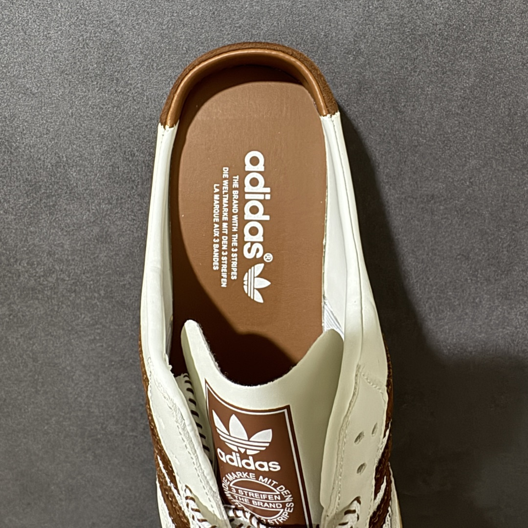 图片[6]-【公司级】Adidas Originals Samba OG Mule 镂空编织 桑巴舞系列 阿迪达斯 三叶草 低帮休闲半拖 货号： HP5050 尺码： 35.5 36 36.5 37 38 38.5 39 40 40.5 41 42 42.5 43 44 45-选品中心