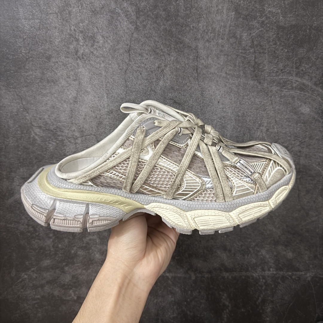 【XA版】巴黎3XL 蜘蛛侠绑带 半拖 Balenciaga巴黎世家 24ss 绑带做旧款 巴黎十代网眼潮流百搭低帮老爹鞋 慢工出细活 出货即最强 皮料钢丝纹高频工艺 整体鞋面及大底做旧 网眼破坏磨毛效果 各个方面均无可挑剔 尺码:35-46 偏大一码 建议比正常运动鞋买小一号-选品中心