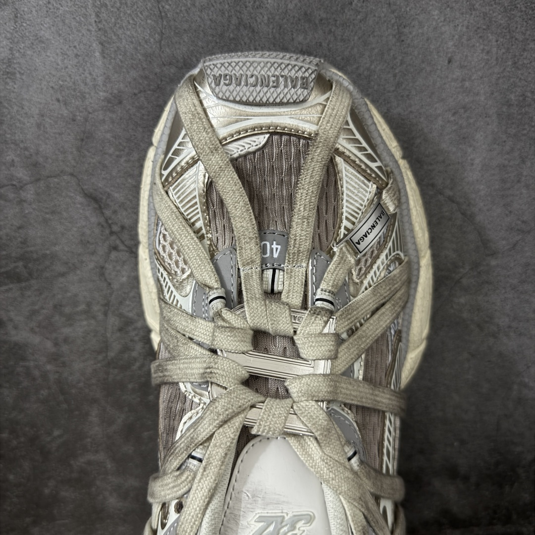 图片[5]-【XA版】巴黎3XL 蜘蛛侠绑带 半拖 Balenciaga巴黎世家 24ss 绑带做旧款 巴黎十代网眼潮流百搭低帮老爹鞋 慢工出细活 出货即最强 皮料钢丝纹高频工艺 整体鞋面及大底做旧 网眼破坏磨毛效果 各个方面均无可挑剔 尺码：35-46 偏大一码 建议比正常运动鞋买小一号-选品中心
