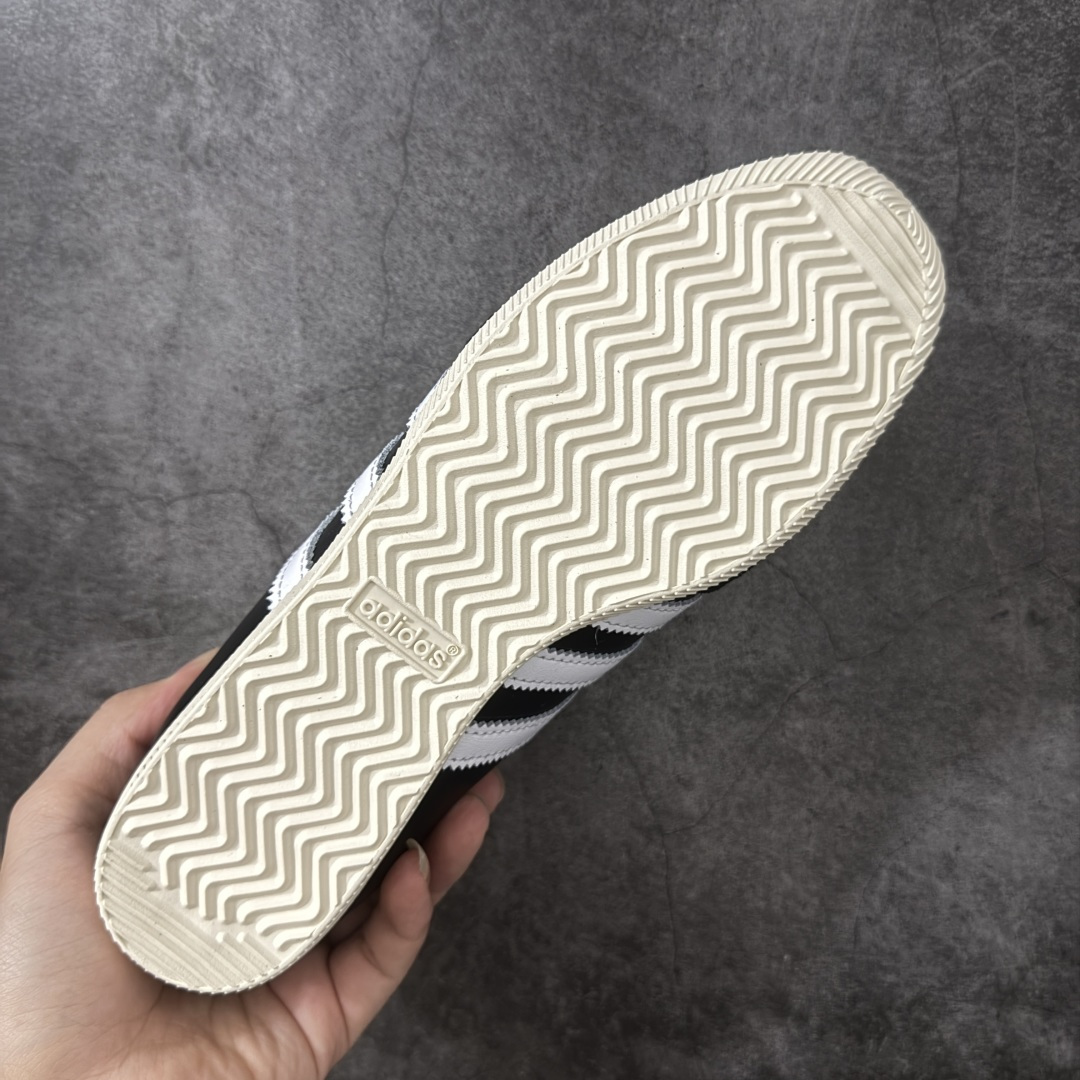 图片[9]-【CS纯原版】Adidas Originals Changle系列 阿迪达斯 三叶草 百搭低帮休闲运动板鞋 KJ3960 顶级纯原大厂出品 完美还原zp细节，注意区别市场任何版本，完全不是一路货色‼️ 全鞋原材料打造，无任何色差，正确鞋型，后跟港宝材料定型，正确微透生胶大底，反口内里头层细腻小牛皮，纸板中底 鞋垫背胶，侧面正确烫金压印字母，所有细节完美还原‼️ 尺码：35.5 36 36.5 37 38 38.5 39 40 40.5 41 42 42.5 43 44 44.5 45-选品中心