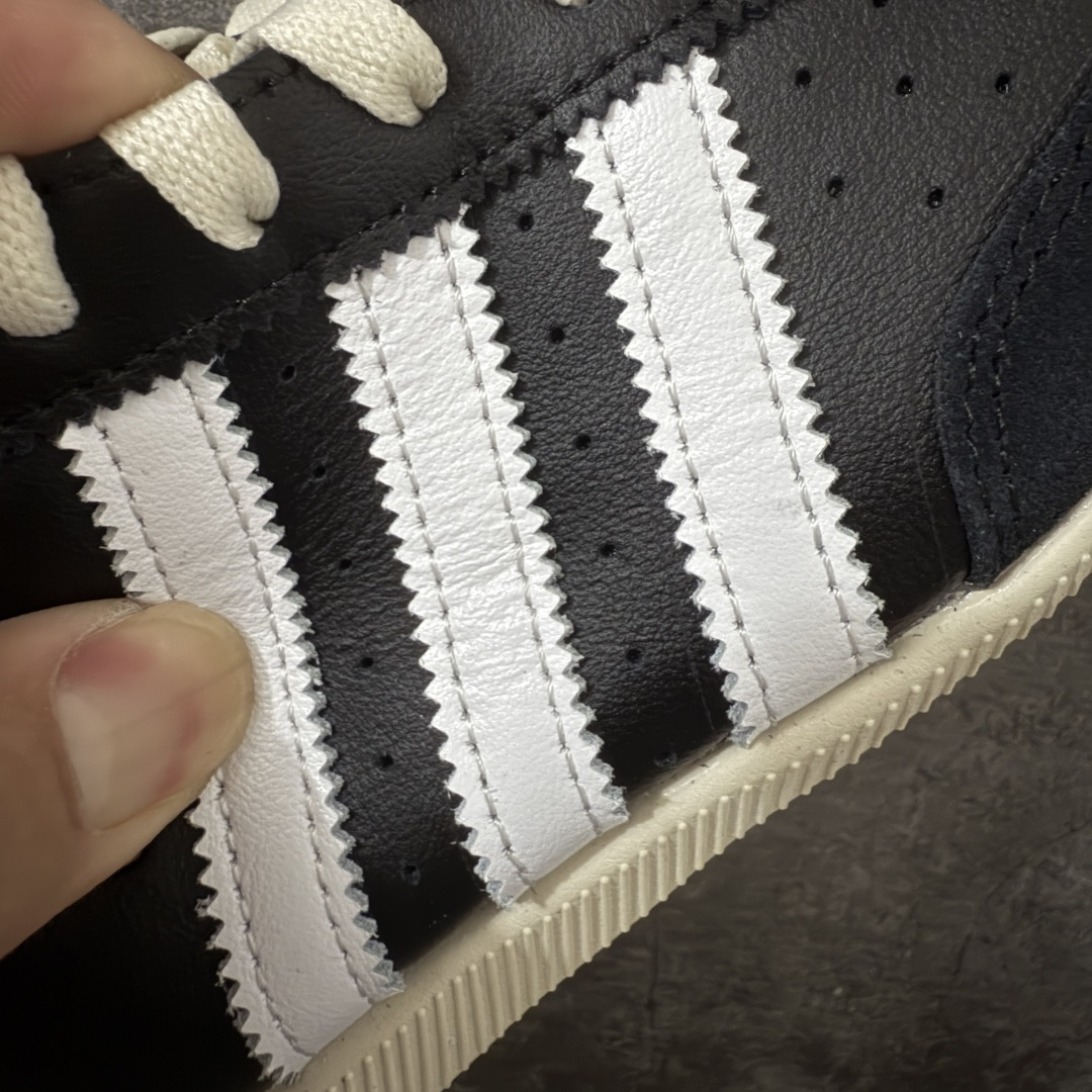 图片[4]-【CS纯原版】Adidas Originals Changle系列 阿迪达斯 三叶草 百搭低帮休闲运动板鞋 KJ3960 顶级纯原大厂出品 完美还原zp细节，注意区别市场任何版本，完全不是一路货色‼️ 全鞋原材料打造，无任何色差，正确鞋型，后跟港宝材料定型，正确微透生胶大底，反口内里头层细腻小牛皮，纸板中底 鞋垫背胶，侧面正确烫金压印字母，所有细节完美还原‼️ 尺码：35.5 36 36.5 37 38 38.5 39 40 40.5 41 42 42.5 43 44 44.5 45-选品中心
