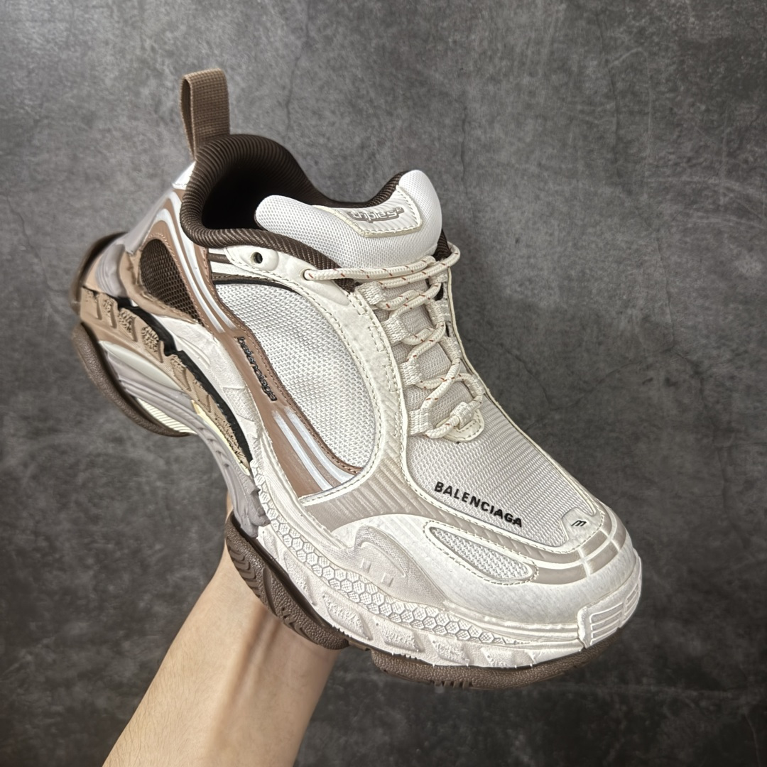 图片[3]-【ok纯原】Balenciaga巴黎世家24代 Triple S .2 米棕色 低帮 老爹鞋 市场老牌巴黎世家大厂出品 品质价格无需多言 原鞋原材料打造 一比一细节还原 此款相对之前款式轻质很多 超厚鞋底增高4-5cm 高街风格 货号：865849WTR2G1800 尺码：36-46-选品中心