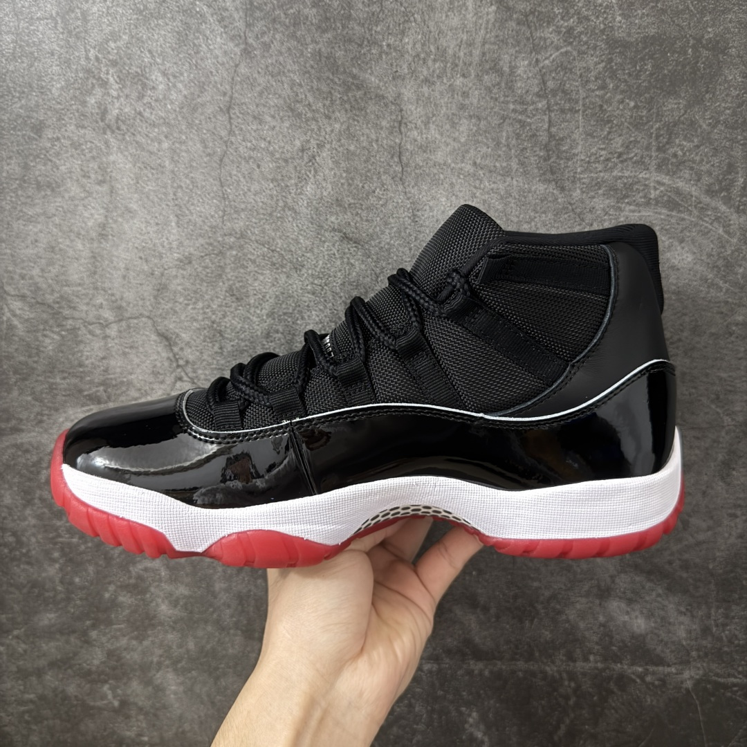 图片[2]-【OV纯原版】 Nike Air Jordan 11 RETRO AJ11 乔11 高帮运动文化篮球鞋 黑红 378037-061 大厂出品全新品质 升级原楦原纸版数据开发版型 采用漆皮镀膜牛培革组合耐磨防刮牛津布鞋面材质 搭载原厂碳纤维缓震中底 还原ZP细节 原厂流水成型工艺 厂级拉帮注胶效果 尺码：40-47.5含半码45.5-选品中心