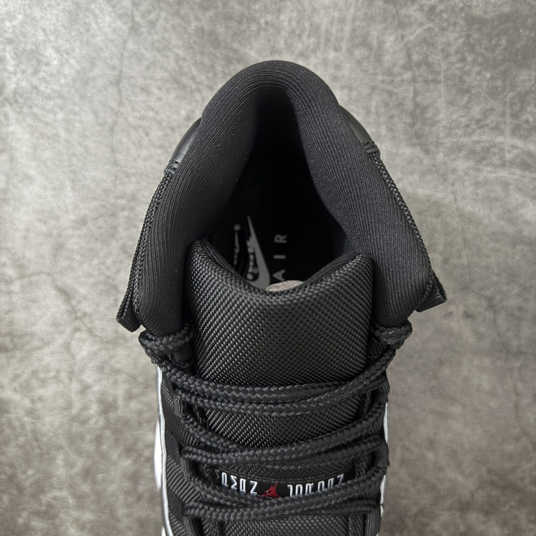 图片[8]-【OV纯原版】 Nike Air Jordan 11 RETRO AJ11 乔11 高帮运动文化篮球鞋 黑红 378037-061 大厂出品全新品质 升级原楦原纸版数据开发版型 采用漆皮镀膜牛培革组合耐磨防刮牛津布鞋面材质 搭载原厂碳纤维缓震中底 还原ZP细节 原厂流水成型工艺 厂级拉帮注胶效果 尺码：40-47.5含半码45.5-选品中心