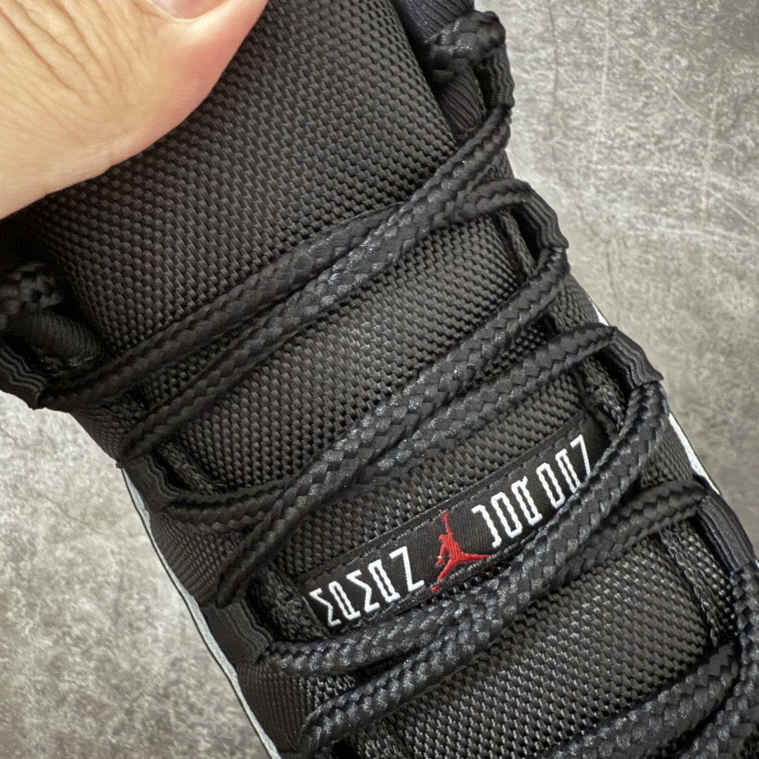 图片[6]-【OV纯原版】 Nike Air Jordan 11 RETRO AJ11 乔11 高帮运动文化篮球鞋 黑红 378037-061 大厂出品全新品质 升级原楦原纸版数据开发版型 采用漆皮镀膜牛培革组合耐磨防刮牛津布鞋面材质 搭载原厂碳纤维缓震中底 还原ZP细节 原厂流水成型工艺 厂级拉帮注胶效果 尺码：40-47.5含半码45.5-选品中心