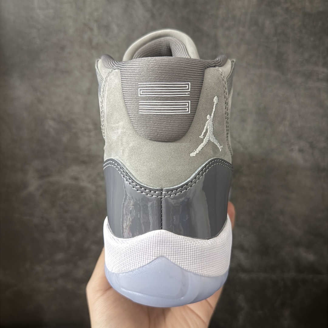 图片[4]-【OV纯原版】 Nike Air Jordan 11 RETRO AJ11 乔11 高帮运动文化篮球鞋 酷灰 CT8012-005 大厂出品全新品质 升级原楦原纸版数据开发版型 采用漆皮镀膜牛培革组合耐磨防刮牛津布鞋面材质 搭载原厂碳纤维缓震中底 还原ZP细节 原厂流水成型工艺 厂级拉帮注胶效果 尺码：40-47.5含半码45.5-选品中心