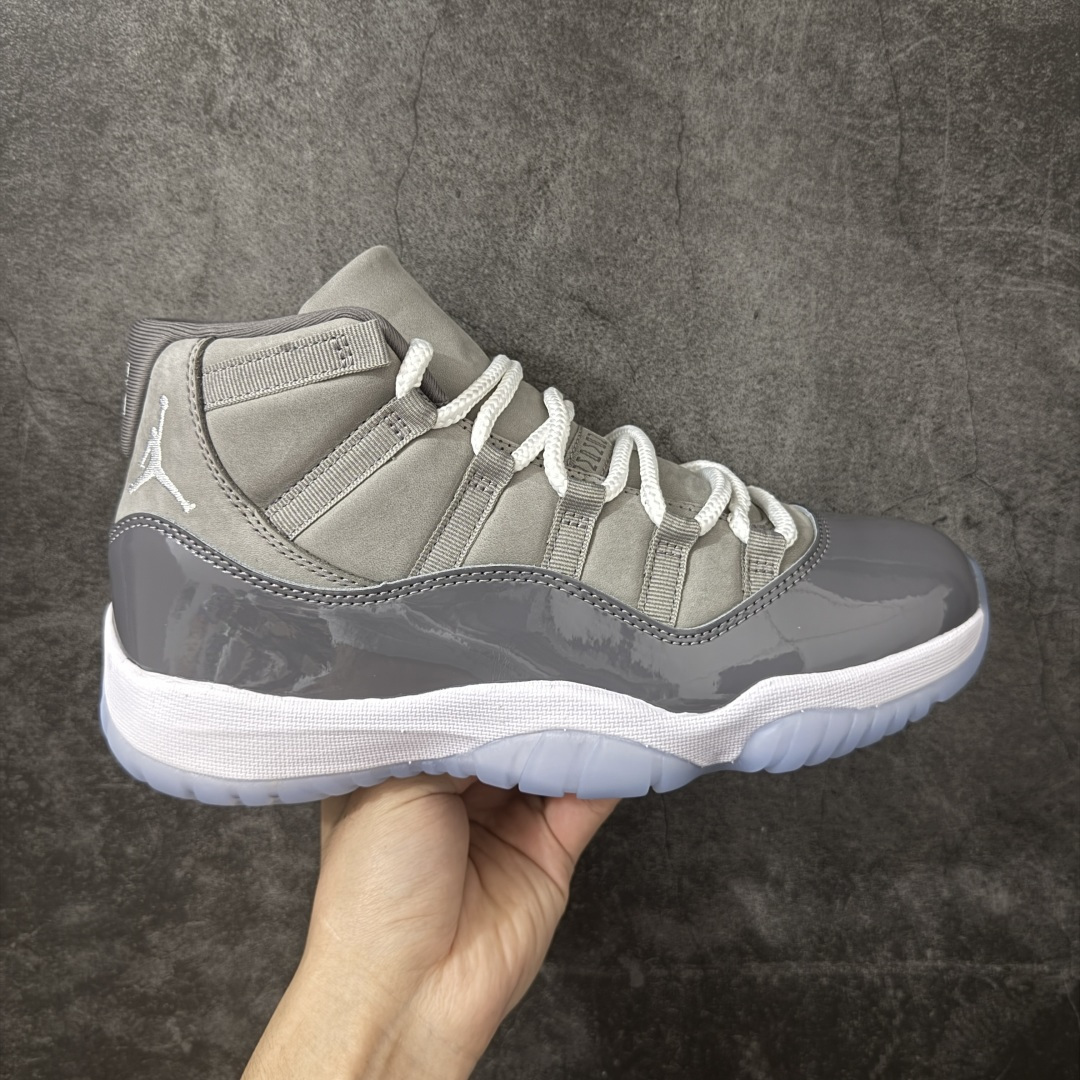 【OV纯原版】 Nike Air Jordan 11 RETRO AJ11 乔11 高帮运动文化篮球鞋 酷灰 CT8012-005 大厂出品全新品质 升级原楦原纸版数据开发版型 采用漆皮镀膜牛培革组合耐磨防刮牛津布鞋面材质 搭载原厂碳纤维缓震中底 还原ZP细节 原厂流水成型工艺 厂级拉帮注胶效果 尺码：40-47.5含半码45.5-选品中心