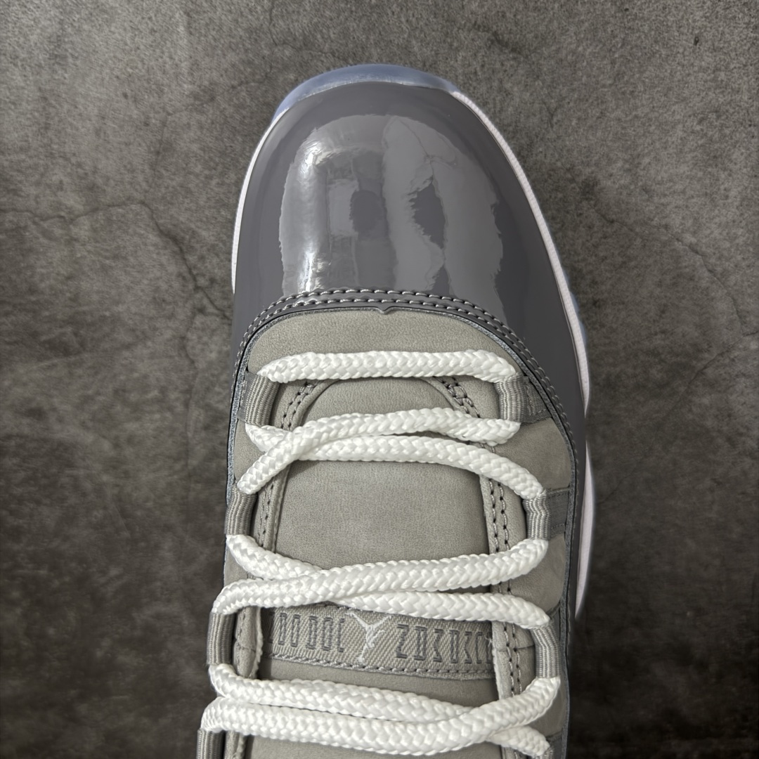 图片[5]-【OV纯原版】 Nike Air Jordan 11 RETRO AJ11 乔11 高帮运动文化篮球鞋 酷灰 CT8012-005 大厂出品全新品质 升级原楦原纸版数据开发版型 采用漆皮镀膜牛培革组合耐磨防刮牛津布鞋面材质 搭载原厂碳纤维缓震中底 还原ZP细节 原厂流水成型工艺 厂级拉帮注胶效果 尺码：40-47.5含半码45.5-选品中心