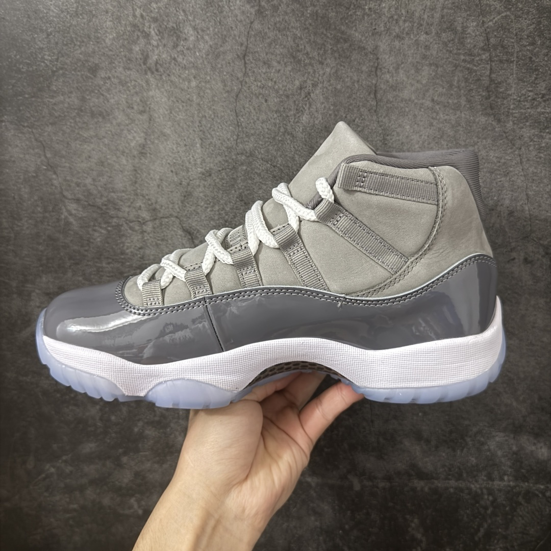图片[2]-【OV纯原版】 Nike Air Jordan 11 RETRO AJ11 乔11 高帮运动文化篮球鞋 酷灰 CT8012-005 大厂出品全新品质 升级原楦原纸版数据开发版型 采用漆皮镀膜牛培革组合耐磨防刮牛津布鞋面材质 搭载原厂碳纤维缓震中底 还原ZP细节 原厂流水成型工艺 厂级拉帮注胶效果 尺码：40-47.5含半码45.5-选品中心