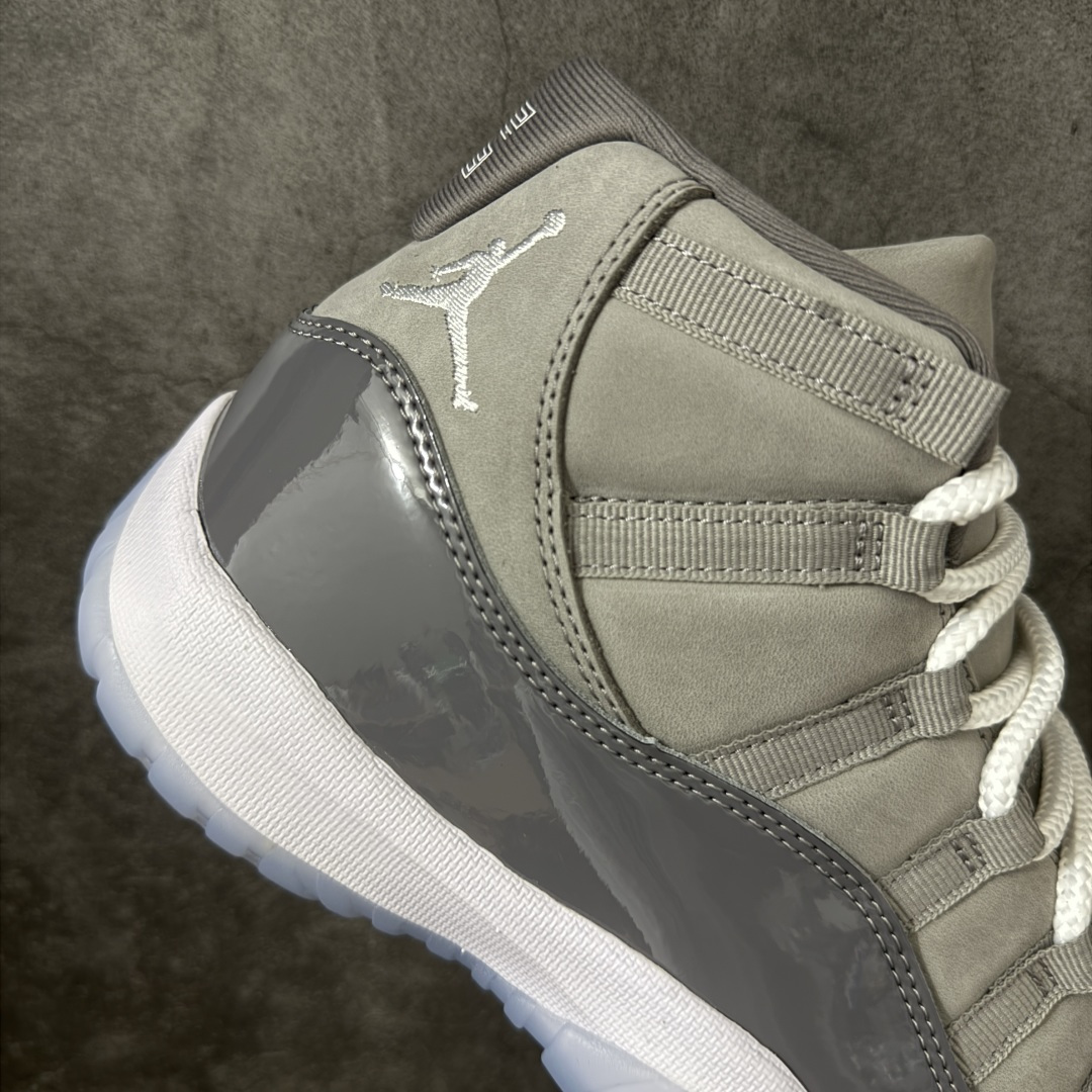 图片[7]-【OV纯原版】 Nike Air Jordan 11 RETRO AJ11 乔11 高帮运动文化篮球鞋 酷灰 CT8012-005 大厂出品全新品质 升级原楦原纸版数据开发版型 采用漆皮镀膜牛培革组合耐磨防刮牛津布鞋面材质 搭载原厂碳纤维缓震中底 还原ZP细节 原厂流水成型工艺 厂级拉帮注胶效果 尺码：40-47.5含半码45.5-选品中心