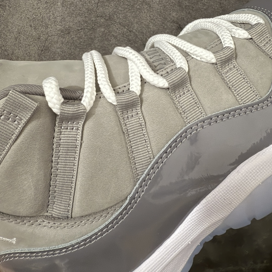 图片[4]-【OV纯原版】 Nike Air Jordan 11 RETRO AJ11 乔11 高帮运动文化篮球鞋 酷灰 CT8012-005 大厂出品全新品质 升级原楦原纸版数据开发版型 采用漆皮镀膜牛培革组合耐磨防刮牛津布鞋面材质 搭载原厂碳纤维缓震中底 还原ZP细节 原厂流水成型工艺 厂级拉帮注胶效果 尺码：40-47.5含半码45.5-选品中心