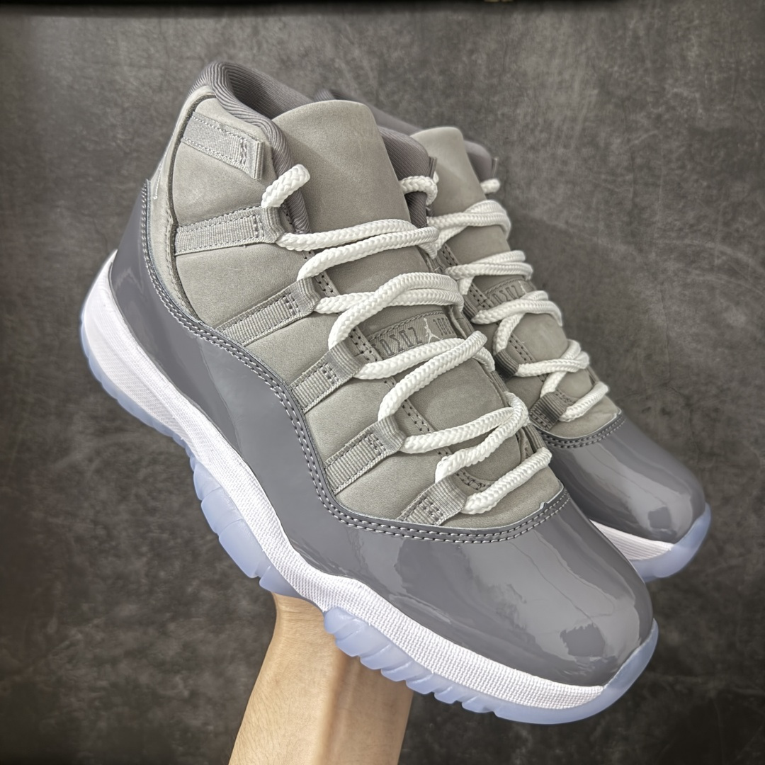 【OV纯原版】 Nike Air Jordan 11 RETRO AJ11 乔11 高帮运动文化篮球鞋 酷灰 CT8012-005 大厂出品全新品质 升级原楦原纸版数据开发版型 采用漆皮镀膜牛培革组合耐磨防刮牛津布鞋面材质 搭载原厂碳纤维缓震中底 还原ZP细节 原厂流水成型工艺 厂级拉帮注胶效果 尺码：40-47.5含半码45.5-选品中心