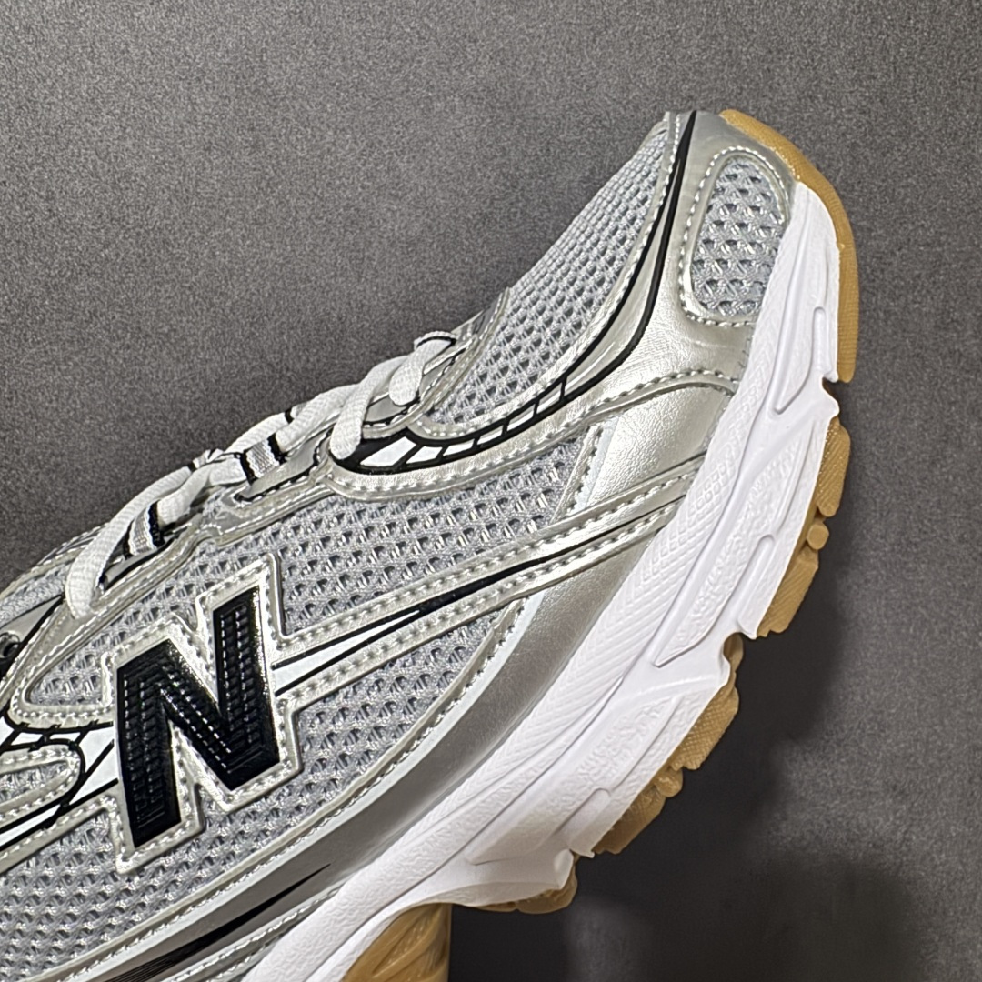 图片[8]-【公司级】New Balance 740系列 灰银 低帮复古老爹风休闲运动慢跑鞋 上架实拍 原鞋打版 细节完美 鞋面由透气网眼与皮革组成#中底搭载N-ERGY缓震科技和厚实的Ortholite鞋垫 舒适脚感#TPU支撑给与更好的保护和脚感 鞋身极强的科技感视觉冲击 复古与未来科技的完美结合 货号：U740GB2 尺码：36-45-选品中心