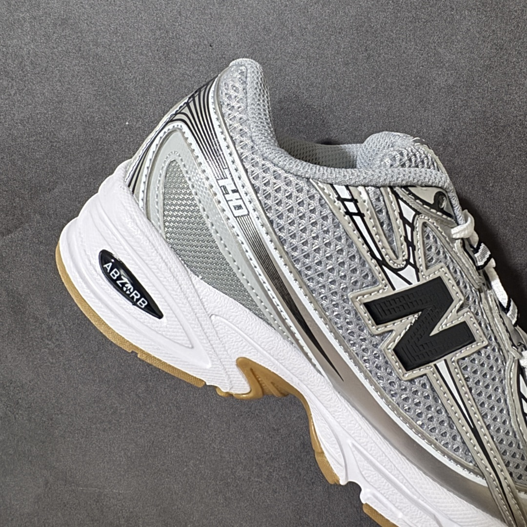 图片[7]-【公司级】New Balance 740系列 灰银 低帮复古老爹风休闲运动慢跑鞋 上架实拍 原鞋打版 细节完美 鞋面由透气网眼与皮革组成#中底搭载N-ERGY缓震科技和厚实的Ortholite鞋垫 舒适脚感#TPU支撑给与更好的保护和脚感 鞋身极强的科技感视觉冲击 复古与未来科技的完美结合 货号：U740GB2 尺码：36-45-选品中心