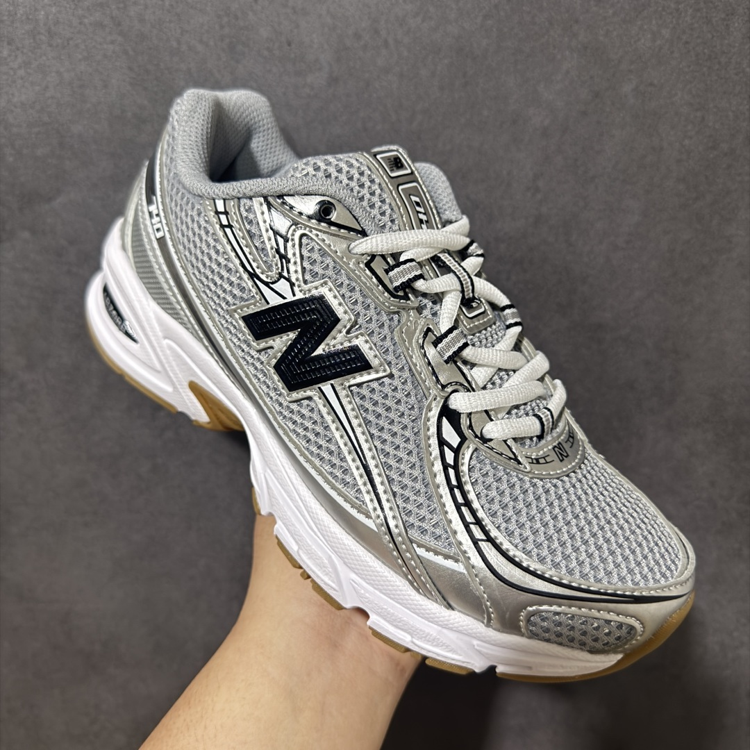 图片[3]-【公司级】New Balance 740系列 灰银 低帮复古老爹风休闲运动慢跑鞋 上架实拍 原鞋打版 细节完美 鞋面由透气网眼与皮革组成#中底搭载N-ERGY缓震科技和厚实的Ortholite鞋垫 舒适脚感#TPU支撑给与更好的保护和脚感 鞋身极强的科技感视觉冲击 复古与未来科技的完美结合 货号：U740GB2 尺码：36-45-选品中心