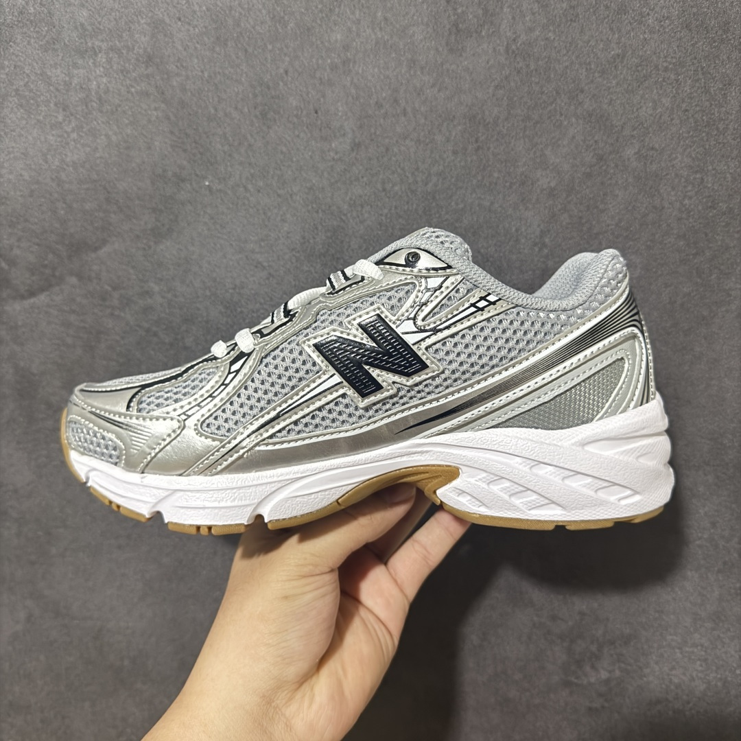 图片[2]-【公司级】New Balance 740系列 灰银 低帮复古老爹风休闲运动慢跑鞋 上架实拍 原鞋打版 细节完美 鞋面由透气网眼与皮革组成#中底搭载N-ERGY缓震科技和厚实的Ortholite鞋垫 舒适脚感#TPU支撑给与更好的保护和脚感 鞋身极强的科技感视觉冲击 复古与未来科技的完美结合 货号：U740GB2 尺码：36-45-选品中心