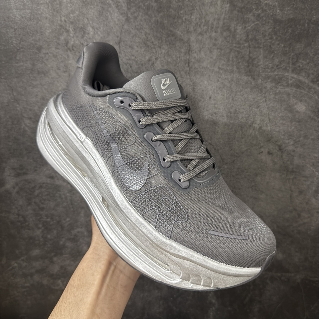 图片[3]-【公司级】Nike × ISAMAYA Vomero Premium 烟灰色 舒适减震防滑 低帮跑步鞋 全掌ReactX泡绵中底 前掌和后跟还配备了Air Zoom气垫单元 据说跑起来更快更舒适哦 这次最大的升级点 首次引入了ReactX泡绵 货号：IR1988-084 尺码：36-46带半码-选品中心