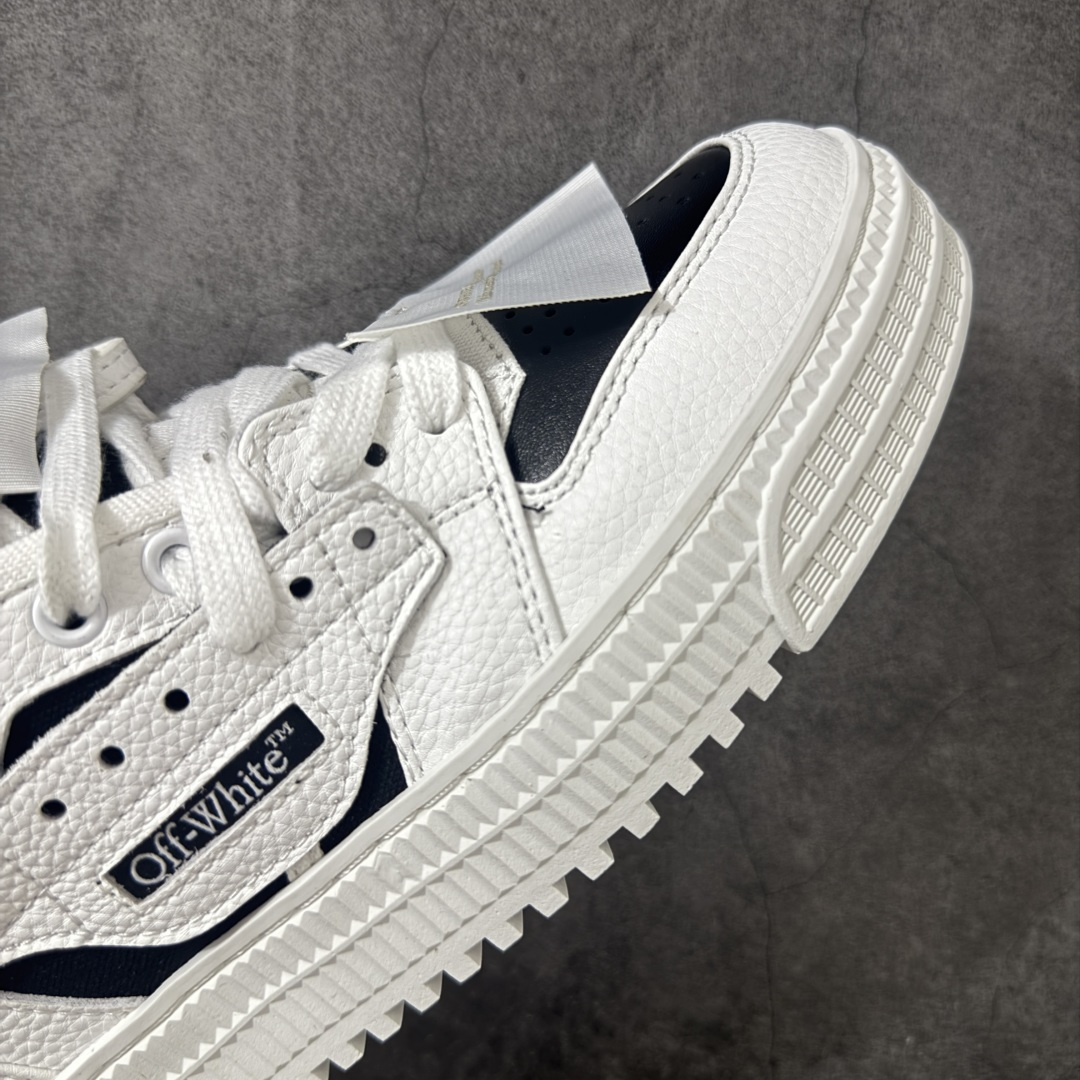 图片[6]-【纯原版】OFF-WHITE 3.0 Off Court 小牛皮 圆头系带 低帮休闲休闲鞋 标签的独特风格上脚就是焦点 外观很有设计感，个性独特，辨识度拉满 尺码：36 37 38 39 40 41 42 43 44 45 46 47-选品中心