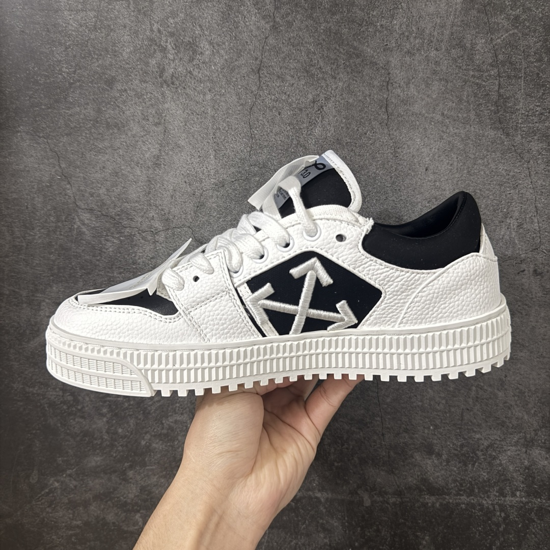 图片[2]-【纯原版】OFF-WHITE 3.0 Off Court 小牛皮 圆头系带 低帮休闲休闲鞋 标签的独特风格上脚就是焦点 外观很有设计感，个性独特，辨识度拉满 尺码：36 37 38 39 40 41 42 43 44 45 46 47-选品中心