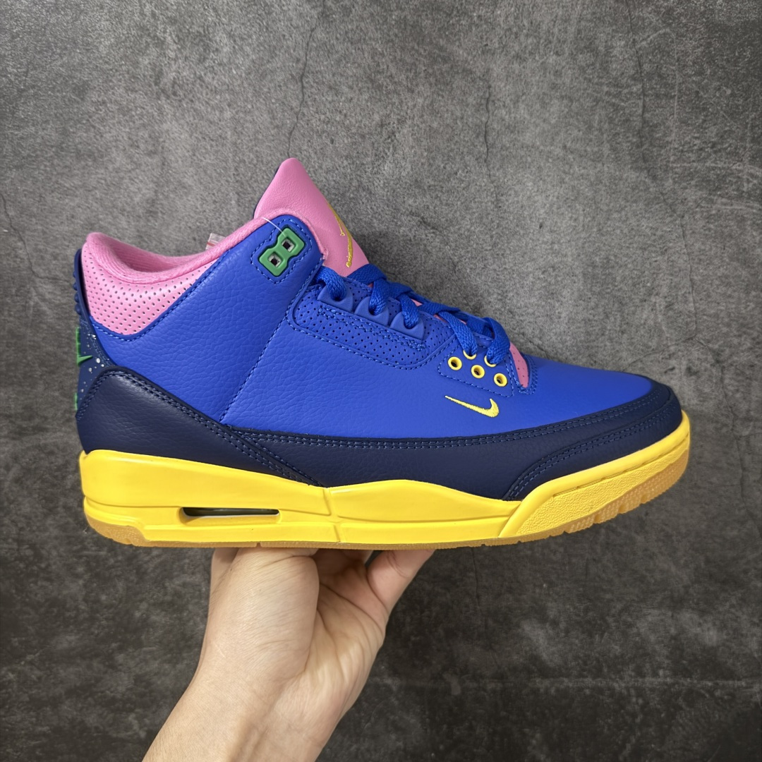 【XP纯原】Air Jordan 3 Retro OG Brasil 巴西足球队设计灵感 赛车蓝 纯原生产线出品 圈内最强三代系列 匠心打造 开发时长超过半年 目前可过各类鉴定或无法鉴定 裸鞋随便操作 全套原纸板楦头开发 原厂大底磨具加持立体防滑纹理 原装可视Air Sole气垫 原汁原味最完美的三代版型 唯一正确鞋头趴度弧度高度鞋身腰线 原厂TPU后跟饰片 正确内里反口里网布 皮料菱角分明不变形无多余毛边 广东原厂zp同批次手工大底描漆拉丝 市场唯一原厂鞋扣模具 原厂织唛标 原厂飞人电绣工艺 尾指中部跳三针 独家绑鞋带手法 印刷中底布 四线拉帮 米色美纹纸贴合固定 进口港宝加持 后跟自然饱满 全鞋荧光划线卡点 追求极致完美 每一双都是工艺品 多重QC质检 超越公司货的品控标准 实实在在的免检产品！ 货号：IV4871-400 尺码：40 40.5 41 42 42.5 43 44 44.5 45 45.5 46 47.5 48.5-选品中心