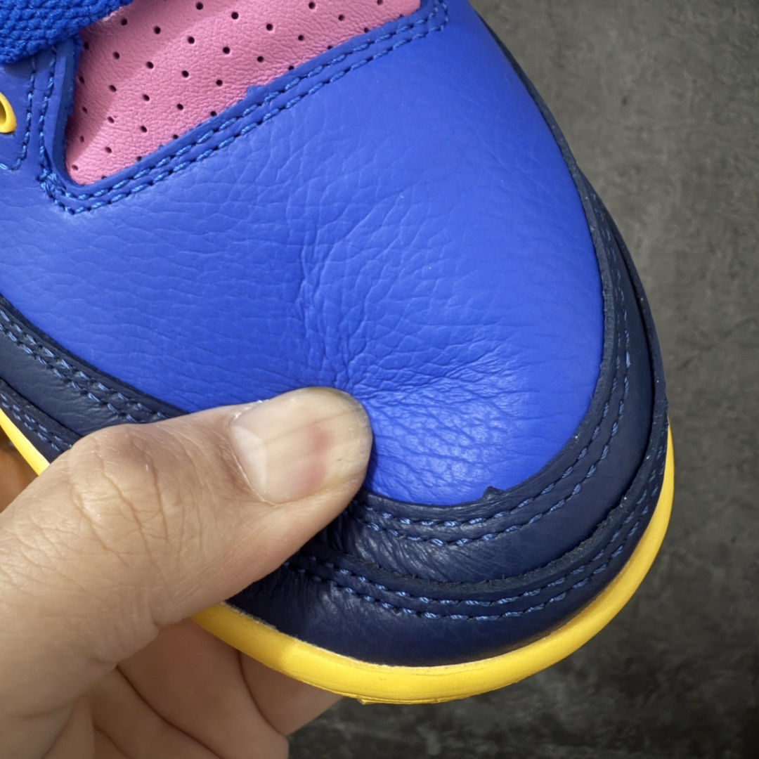 图片[5]-【XP纯原】Air Jordan 3 Retro OG Brasil 巴西足球队设计灵感 赛车蓝 纯原生产线出品 圈内最强三代系列 匠心打造 开发时长超过半年 目前可过各类鉴定或无法鉴定 裸鞋随便操作 全套原纸板楦头开发 原厂大底磨具加持立体防滑纹理 原装可视Air Sole气垫 原汁原味最完美的三代版型 唯一正确鞋头趴度弧度高度鞋身腰线 原厂TPU后跟饰片 正确内里反口里网布 皮料菱角分明不变形无多余毛边 广东原厂zp同批次手工大底描漆拉丝 市场唯一原厂鞋扣模具 原厂织唛标 原厂飞人电绣工艺 尾指中部跳三针 独家绑鞋带手法 印刷中底布 四线拉帮 米色美纹纸贴合固定 进口港宝加持 后跟自然饱满 全鞋荧光划线卡点 追求极致完美 每一双都是工艺品 多重QC质检 超越公司货的品控标准 实实在在的免检产品！ 货号：IV4871-400 尺码：40 40.5 41 42 42.5 43 44 44.5 45 45.5 46 47.5 48.5-选品中心