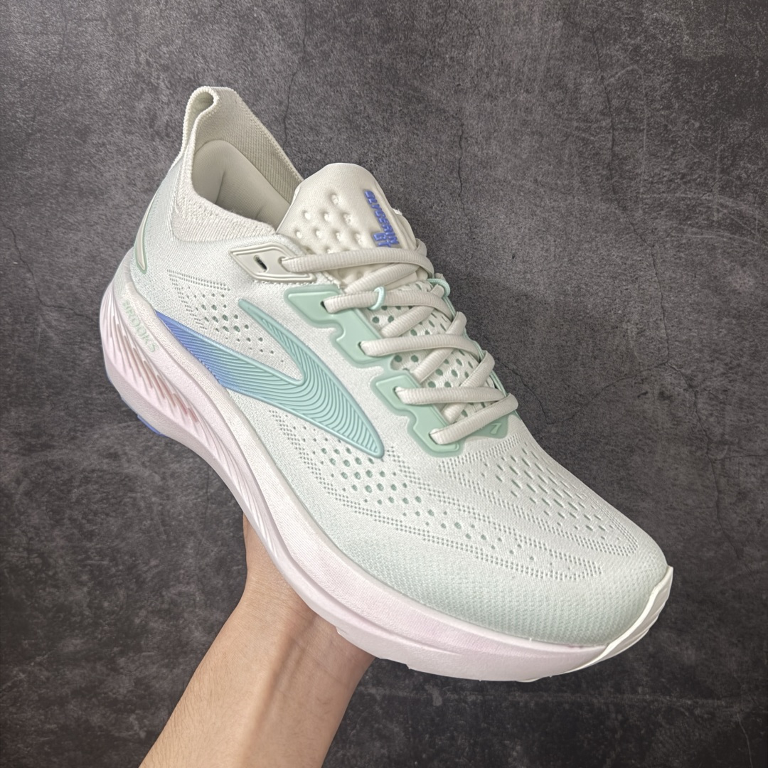 图片[3]-【BT纯原】Brooks Glycerin 23 布鲁克斯甘油 男女同款 正宗发泡超临界跑鞋 鞋面透气网眼 穿着舒适四季能穿 鞋面采用原厂甲卡梭织布此工艺只有DG那边才能做好 中底采用 DNA Tuned 超临界发泡 前掌DNA FLASH V2 抓地防滑耐磨 轻量竞速 日常跑步/马拉松/通勤最适合不过 超临界：核心特点 材质与脚感：采用EVA与TPU混合的超临界发泡材料，脚感软弹，回弹比Ortholite更快，重量更轻（单只约150克），能有效提升能量回馈，目前算最核心的中底！ ​采用原厂1：1 原盒原标 原厂欧索奈鞋垫 一切细节 做工以及脚感均做到完美还原 欢迎品鉴💪 尺码：35.5 36 36.5 37.5 38 38.5 39 40 40.5 41 42 42.5 43 44 44.5 45 46 46.5 47.5-选品中心