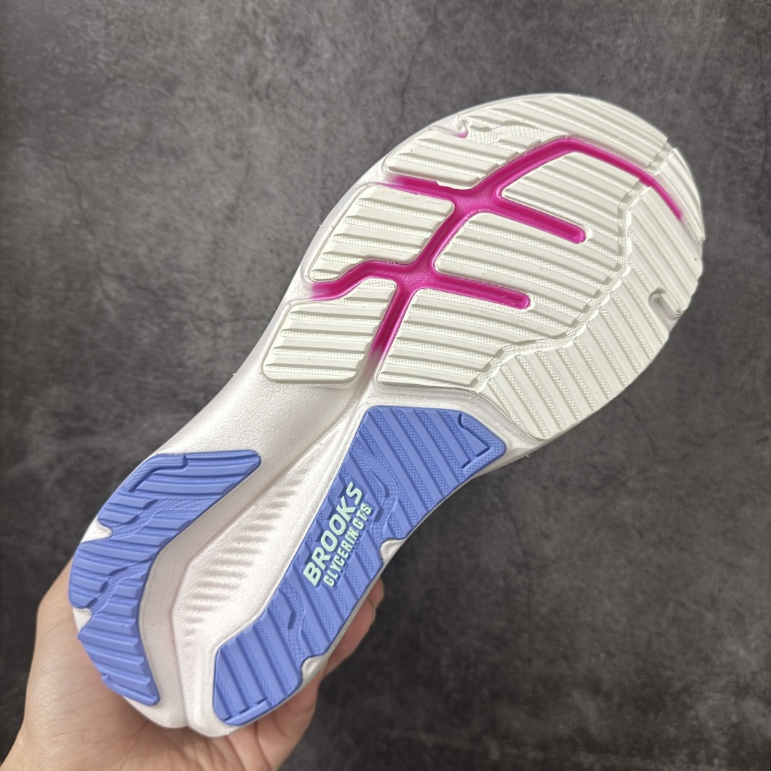 图片[9]-【BT纯原】Brooks Glycerin 23 布鲁克斯甘油 男女同款 正宗发泡超临界跑鞋 鞋面透气网眼 穿着舒适四季能穿 鞋面采用原厂甲卡梭织布此工艺只有DG那边才能做好 中底采用 DNA Tuned 超临界发泡 前掌DNA FLASH V2 抓地防滑耐磨 轻量竞速 日常跑步/马拉松/通勤最适合不过 超临界：核心特点 材质与脚感：采用EVA与TPU混合的超临界发泡材料，脚感软弹，回弹比Ortholite更快，重量更轻（单只约150克），能有效提升能量回馈，目前算最核心的中底！ ​采用原厂1：1 原盒原标 原厂欧索奈鞋垫 一切细节 做工以及脚感均做到完美还原 欢迎品鉴💪 尺码：35.5 36 36.5 37.5 38 38.5 39 40 40.5 41 42 42.5 43 44 44.5 45 46 46.5 47.5-选品中心