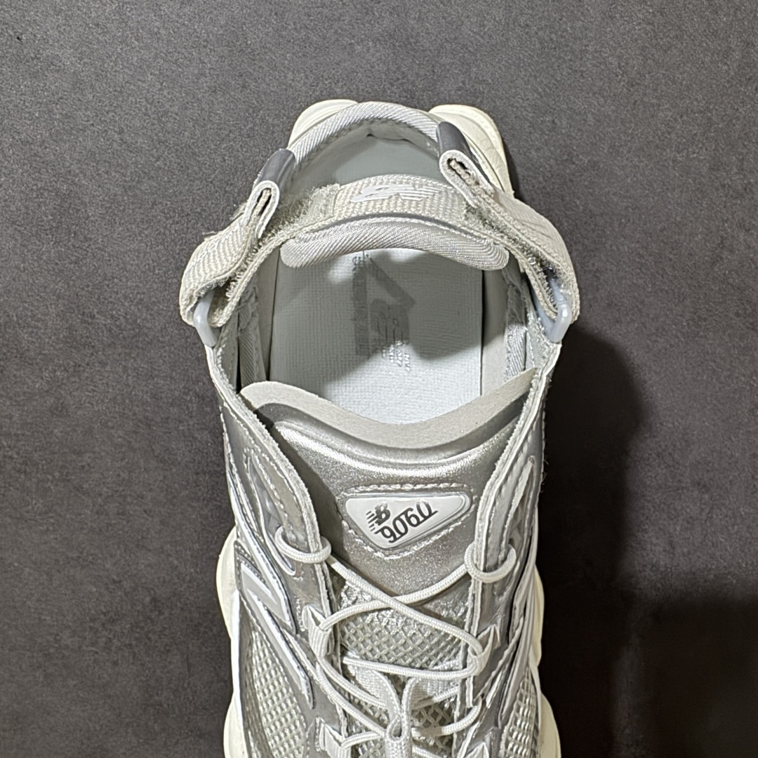 图片[6]-【公司级】New Balance NB 9060 复古单品 9060凉鞋 鞋款灵感源自设计师本人对夏日的怀日回忆。鞋面大身由空间双格及磨砂鞋面拼接而生，配以柔和、温暖的粉橘色调，夏日氛围拉满采用大面积网眼以及麂皮材质覆盖鞋身，还原经典气质。搭载ABZORB避震科技，由泡沫聚酯制成，上脚可以有效减少由鞋底反弹对身体及双腿的冲击 货号：U90605FL 尺码：36 37 37.5 38 38.5 39.5 40 40.5 41 42 42.5 43 44 44.5 45-选品中心