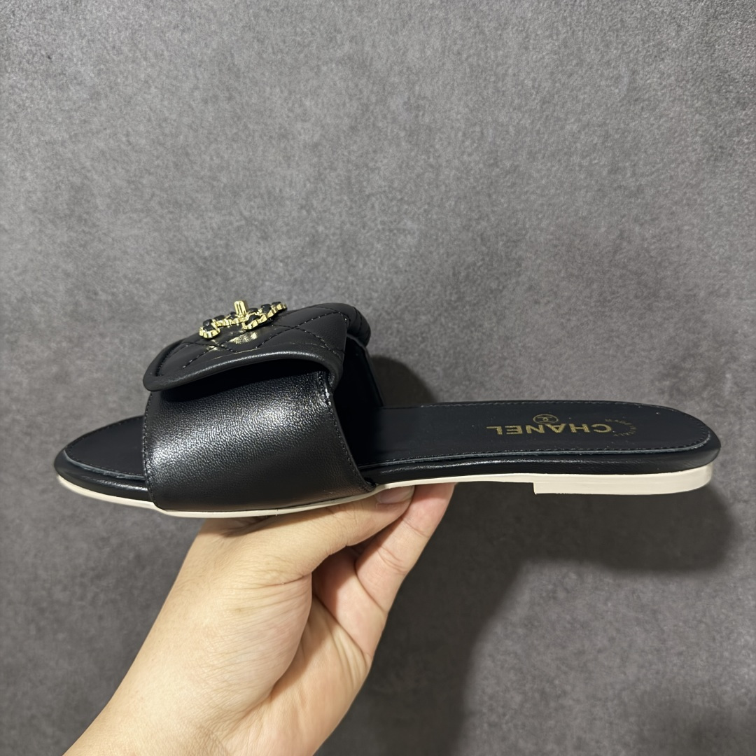 图片[2]-【广东版】GUCCI 26S 平底 一字拖鞋1.5cm 女款 货号：G46119 尺码：35-40-选品中心