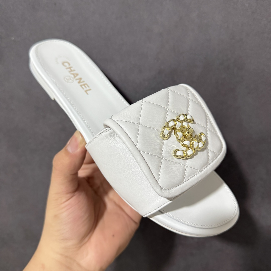 图片[3]-【广东版】GUCCI 26S 平底 一字拖鞋1.5cm 女款 货号：G46119 尺码：35-40-选品中心