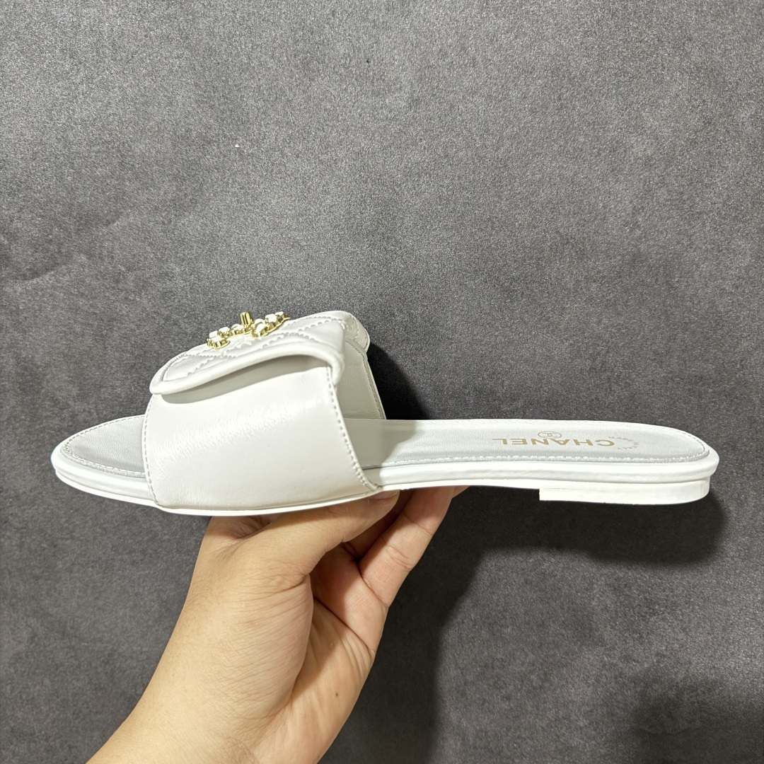 图片[2]-【广东版】GUCCI 26S 平底 一字拖鞋1.5cm 女款 货号：G46119 尺码：35-40-选品中心