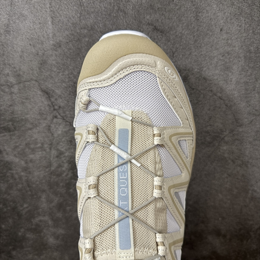 图片[5]-【绿x升级版】Salomon XT-QUEST ADV 萨洛蒙情侣款户外机能鞋 492618 全新绿x升级版 品质大改进 ‼️ 全鞋改进为原厂一致材料打造 全新修长鞋型 相对老版臃肿鞋型 此版的版型更正 全新玻璃冲刀 清洁度提升 同步原版左右鞋带孔的间距加大（之前老版间距太小） 网面与鞋头材料校对一致无色差（老版网面有色差） 鞋后跟反口V字定型同步zp（老版臃肿为U字后跟反口） 鞋舌两侧鞋帮脚踝处更加直挺（之前老版往中间踏） 鞋盒黑盒改正为原版牛皮纸鞋盒 鞋头处添加☯️太极标 所有细节多次修改校正 坚持同步原版无差别 毋庸置疑全市场最好的版本💪🏻终端优势供应 尺码：36-46-选品中心