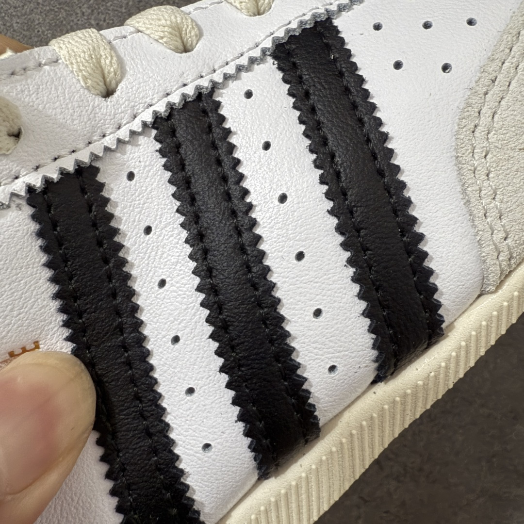 图片[4]-【CS纯原版】Adidas Originals Changle系列 阿迪达斯 三叶草 百搭低帮休闲运动板鞋 KJ3959 顶级纯原大厂出品 完美还原zp细节，注意区别市场任何版本，完全不是一路货色‼️ 全鞋原材料打造，无任何色差，正确鞋型，后跟港宝材料定型，正确微透生胶大底，反口内里头层细腻小牛皮，纸板中底 鞋垫背胶，侧面正确烫金压印字母，所有细节完美还原‼️ 尺码：35.5 36 36.5 37 38 38.5 39 40 40.5 41 42 42.5 43 44 44.5 45-选品中心