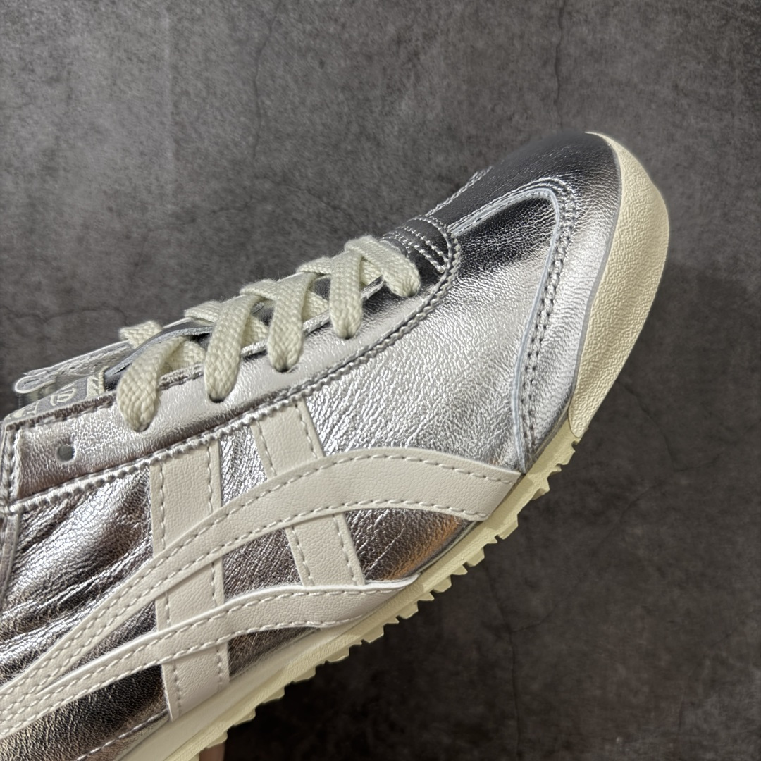 图片[6]-【顶级小羊皮版】Onitsuka Tiger Mexico 66 亚瑟士鬼冢虎复古经典板鞋 平台专供 充正版本 保证每个配色都是采购原鞋开发 采用原厂材料 全头层纳帕细纹皮面 质感无敌 全新玻璃刀切割皮料 超高清洁度 纹路、色泽、皮心颜色 质感百分百还原 海外订单工厂出品 超成熟稳定的做工品控 原装全套纸板楦头开发 原汁原味 完美呈现版型 私模正确鞋底咬花纹路 一比一鞋头弧度高度鞋身弧度 绝不口嗨 细节品控鞋型随意秒杀市面 原档咬花纹路私模大底 一个单元有六个三角形 总体形拼接呈现花瓣状 官方四联吊牌 原装Ortholite轻量化鞋垫 原盒原配 质保卡 说明书 钢印防尘纸 纸板中底带钢印 乳胶组合鞋垫带足弓 支持全方位的对比专柜 尺码：36 37 37.5 38 39 39.5 40 40.5 41.5 42 42.5 43.5 44 44.5 45-选品中心