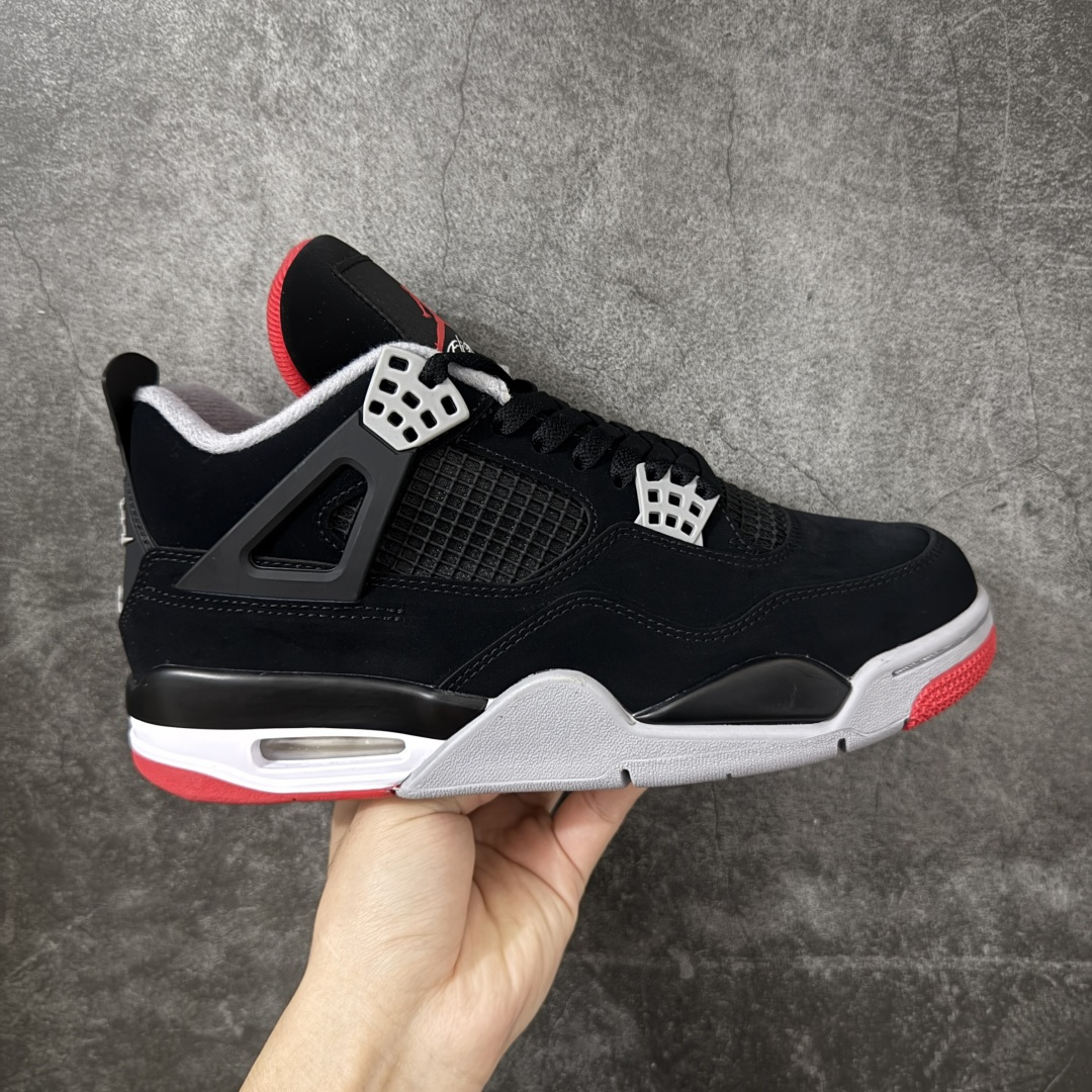 【KZ版本】Air Jordan AJ4 Retro 新黑红 308497-060 细节品控鞋型随意秒杀市面 原厂TPU网格鞋带扣 正确内里网布 菱角分明不变形无多余毛边 柔软性质感一致于原鞋 市场唯一原厂鞋扣模具 背面可见隐藏注塑口 原厂织唛标 原厂飞人电绣工艺 尾指中部跳三针 独家绑鞋带手法 印刷中底布 四线拉帮 米色美纹纸贴合固定 进口港宝加持 后跟自然饱满 全鞋荧光划线卡点 尺码：36 36.5 37.5 38 38.5 39 40 40.5 41 42 42.5 43 44 44.5 45 45.5 46 47.5 48.5-选品中心