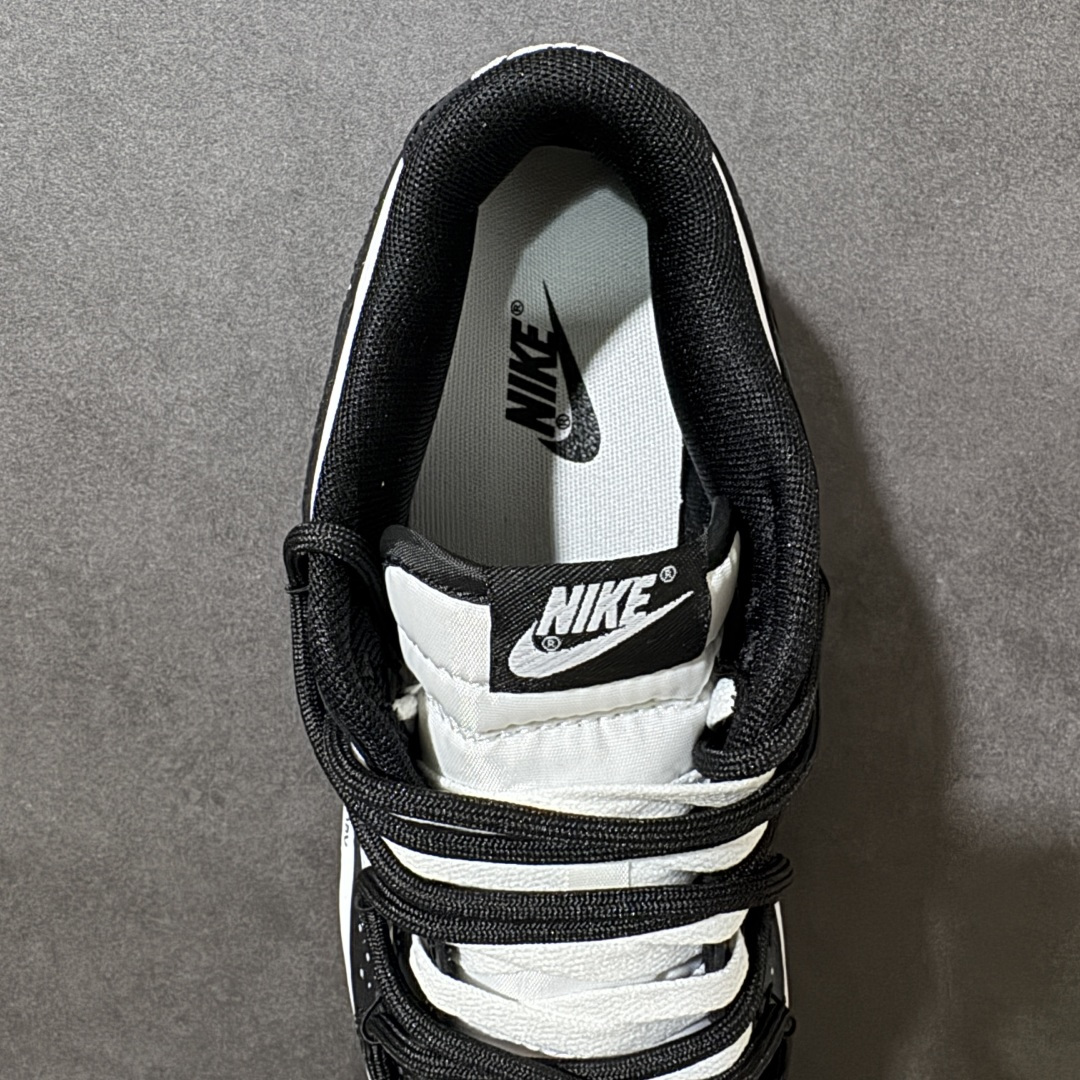 图片[6]-【定制版】Nike Dunk 风驰电掣 黑白 绑带 低帮休闲板鞋 #大厂纯原品质出货 超高清洁度 皮料切割干净无任何毛边 细节完美 货号：DD1391-100 尺码：40 40.5 41 42 42.5 43 44 44.5 45 46-选品中心