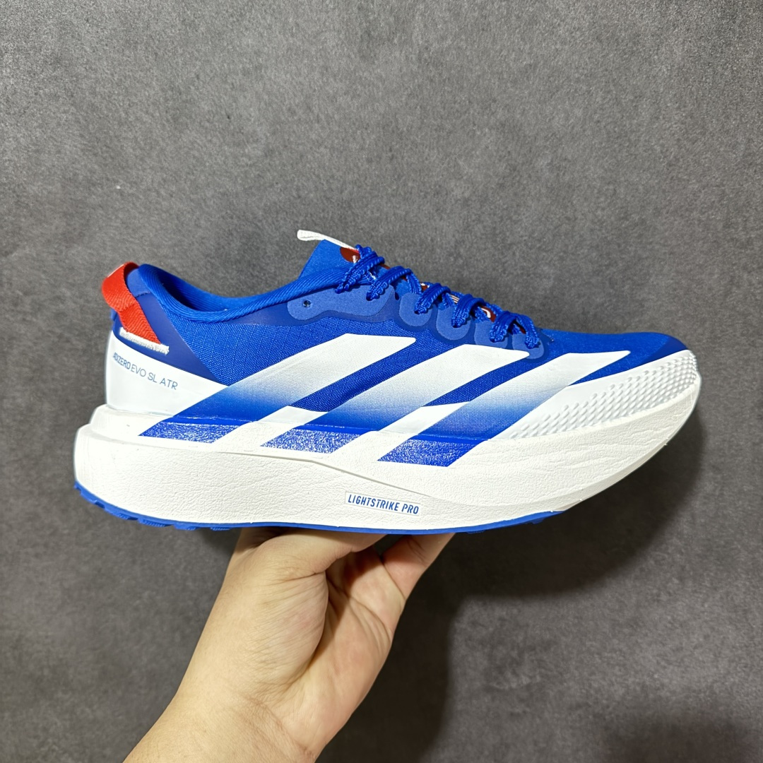 【公司级】阿迪达斯adidas Adizero Evo SL ATR 舒适贴合防水跑步鞋 男女同款 货号：KK2788 尺码：36 36.5 37.5 38 38.5 39 40 40.5 41 42 42.5 43 44 45-选品中心