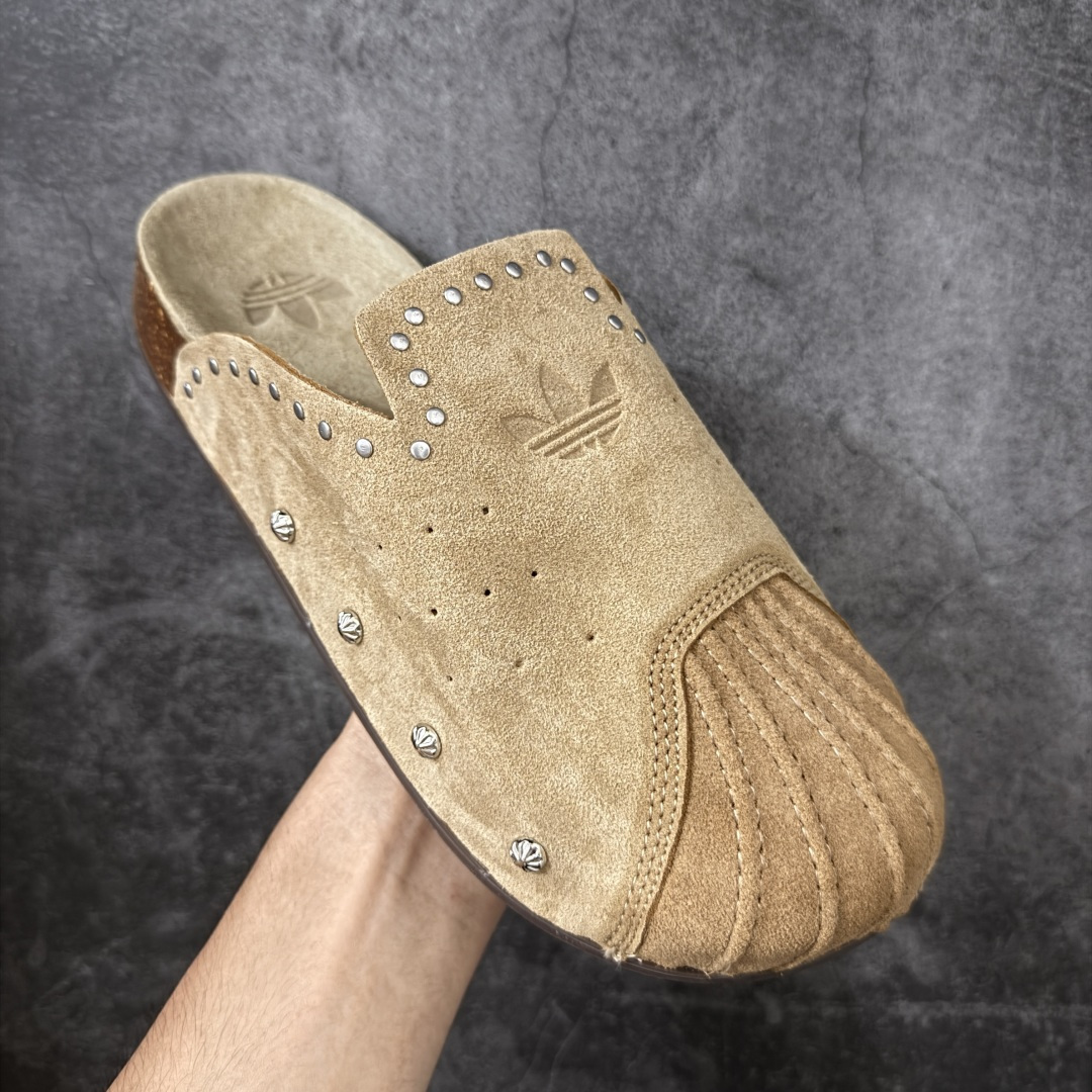 图片[3]-【公司级】Adidas originals Adimule 舒适百搭 防磨包头一脚蹬拖鞋 货号：KZ6604 尺码：35-46带半码-选品中心
