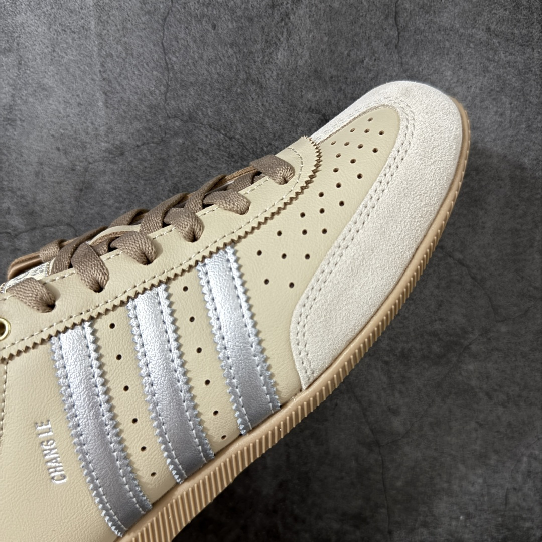 图片[6]-【CS版本】Adidas Originals Changle系列 阿迪达斯 三叶草 百搭低帮休闲运动板鞋 全鞋原材料打造，无任何色差，正确鞋型，后跟港宝材料定型，正确微透生胶大底，反口内里头层细腻小牛皮，纸板中底 货号：KJ3961 尺码：35.5 36 36.5 37 38 38.5 39 40 40.5 41 42 42.5 43 44 44.5 45-选品中心