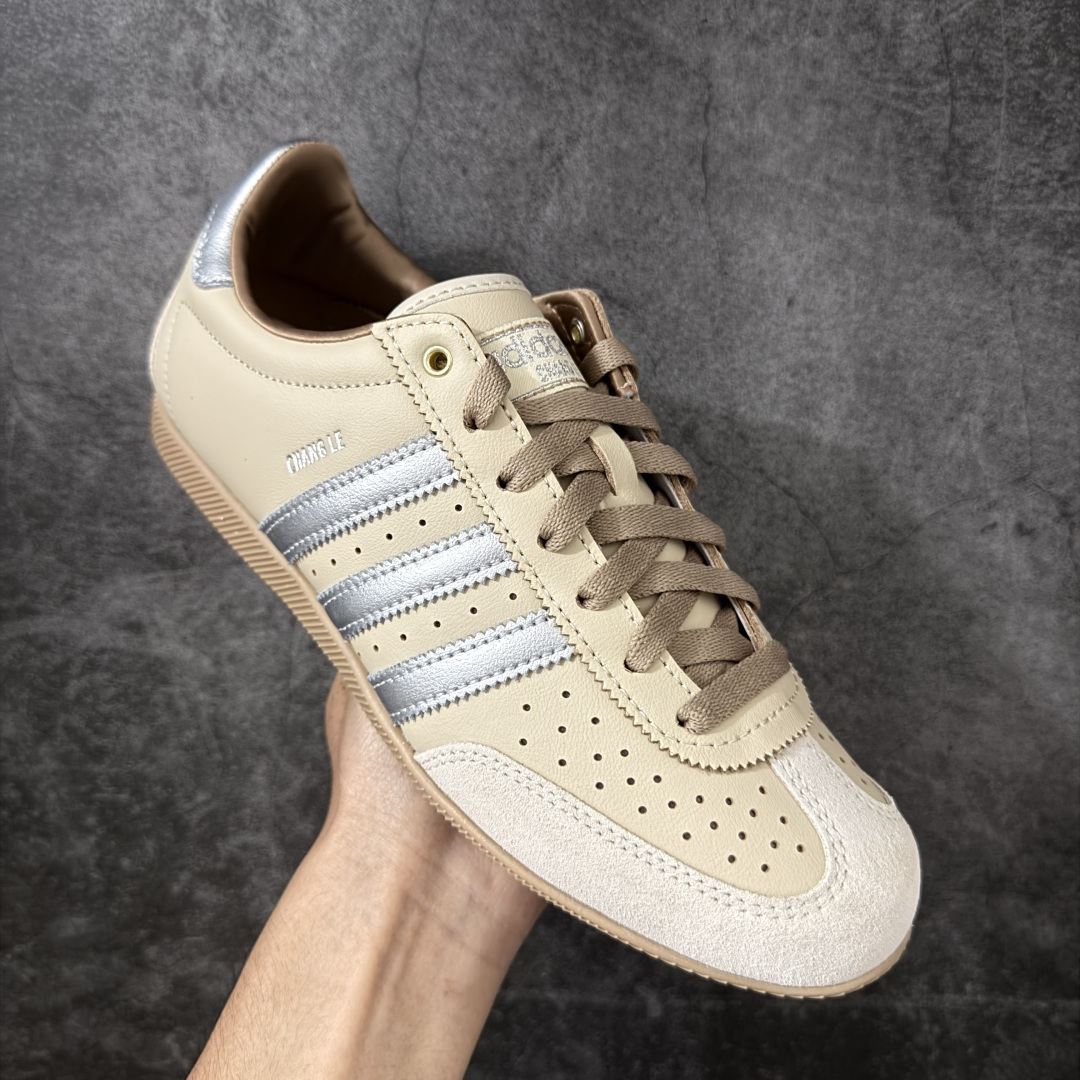 图片[3]-【CS版本】Adidas Originals Changle系列 阿迪达斯 三叶草 百搭低帮休闲运动板鞋 全鞋原材料打造，无任何色差，正确鞋型，后跟港宝材料定型，正确微透生胶大底，反口内里头层细腻小牛皮，纸板中底 货号：KJ3961 尺码：35.5 36 36.5 37 38 38.5 39 40 40.5 41 42 42.5 43 44 44.5 45-选品中心